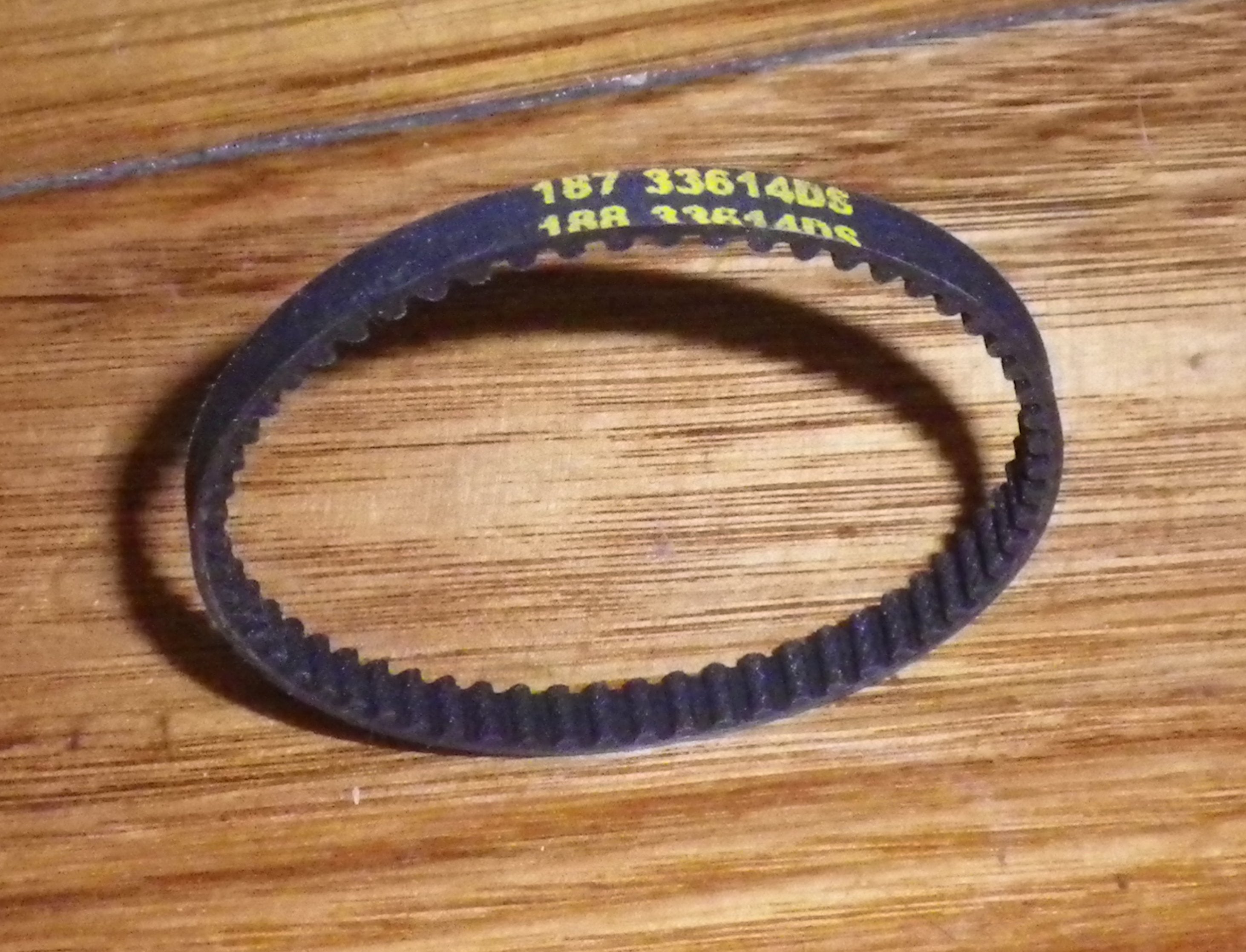 Genuine Zelmer Powerhead Toothed Drive Belt - Replacement Part PHZEL - BELT for Vacuum Cleaners