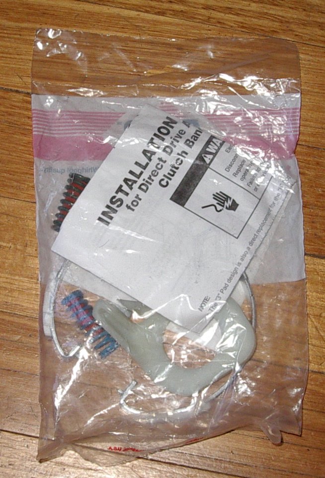 High - Quality Replacement Whirlpool Automatic Washing Machine Clutch Lining Kit - Part Number WA285790