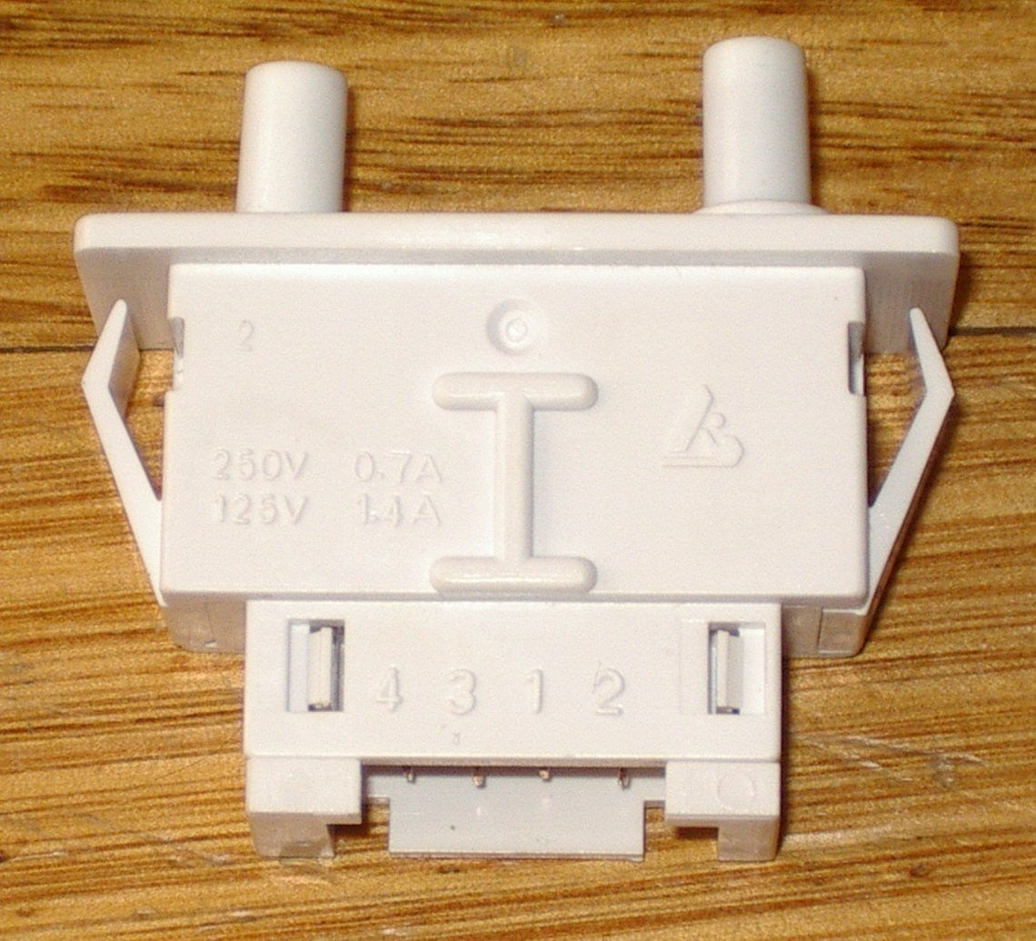 Whirlpool and Samsung Compatible Dual - Button Fan/Light Switch - Part RF060