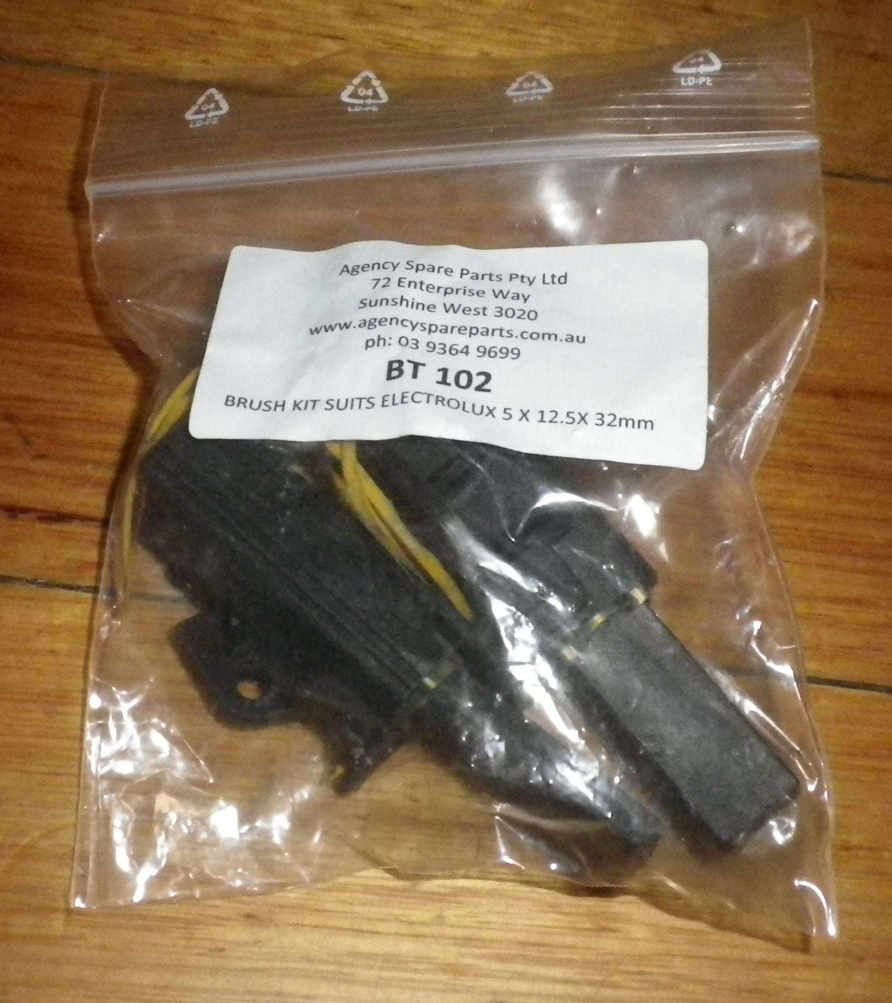 High - Quality Carbon Motor Brushes for Whirlpool and Electrolux Front - Loading Washing Machines - Part # BT102