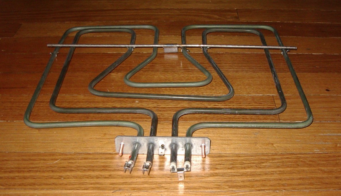 Zanussi and Moffat 600Watt/1650Watt Grill Heating Element - Replacement Part # EU054