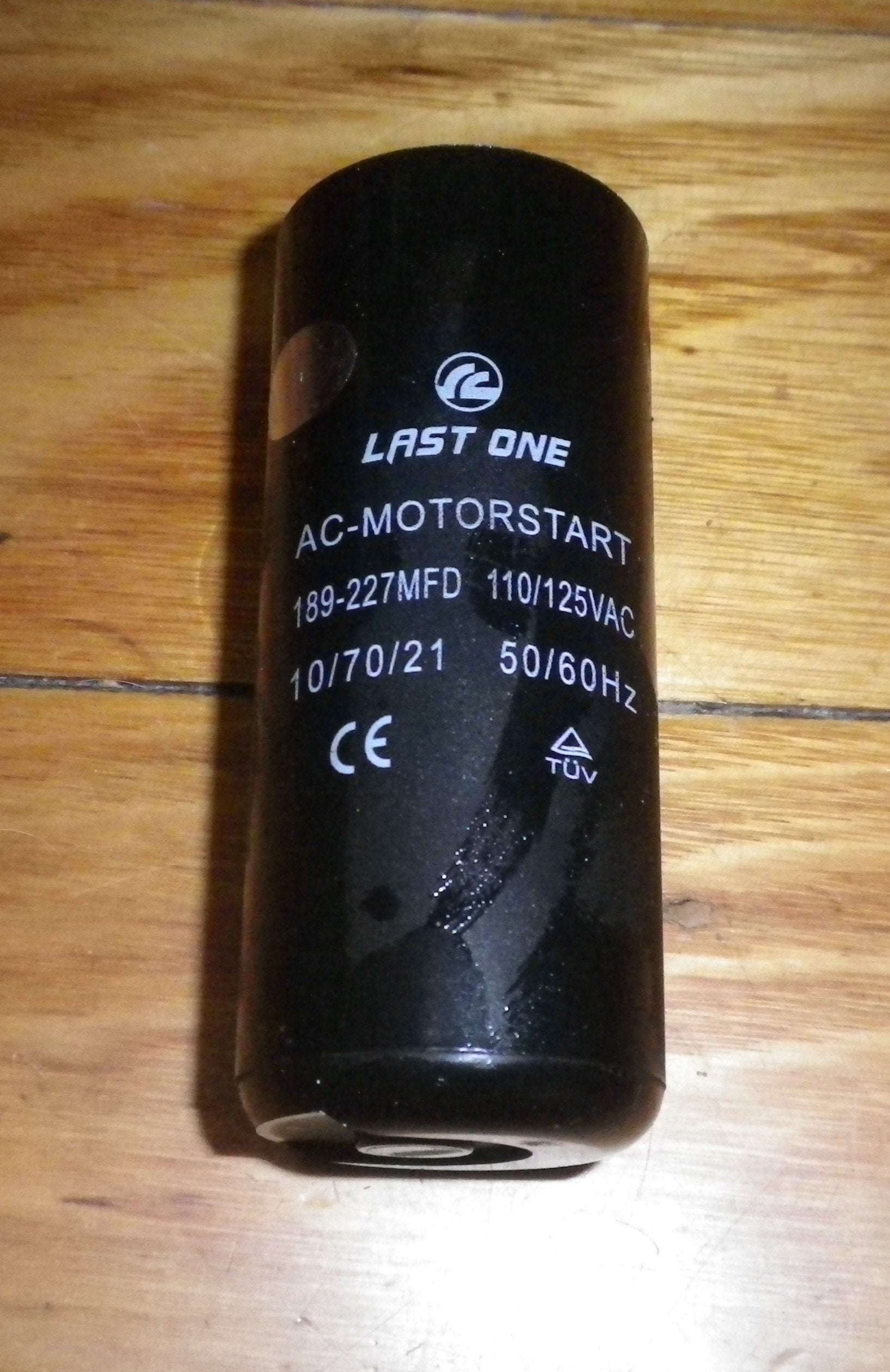 Whirlpool High - Performance Large Washer Motor Start Capacitor with a Capacitance Range of 189 - 227uF and 110VAC Power Supply - Part Numbers WA482156SE, WA482156