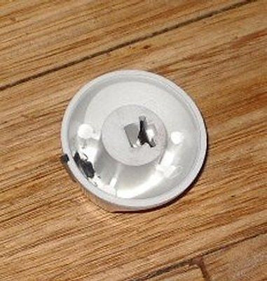 Whirlpool White Stove and Cooktop Hotplate Control Knob - Replacement Part # 481241259125