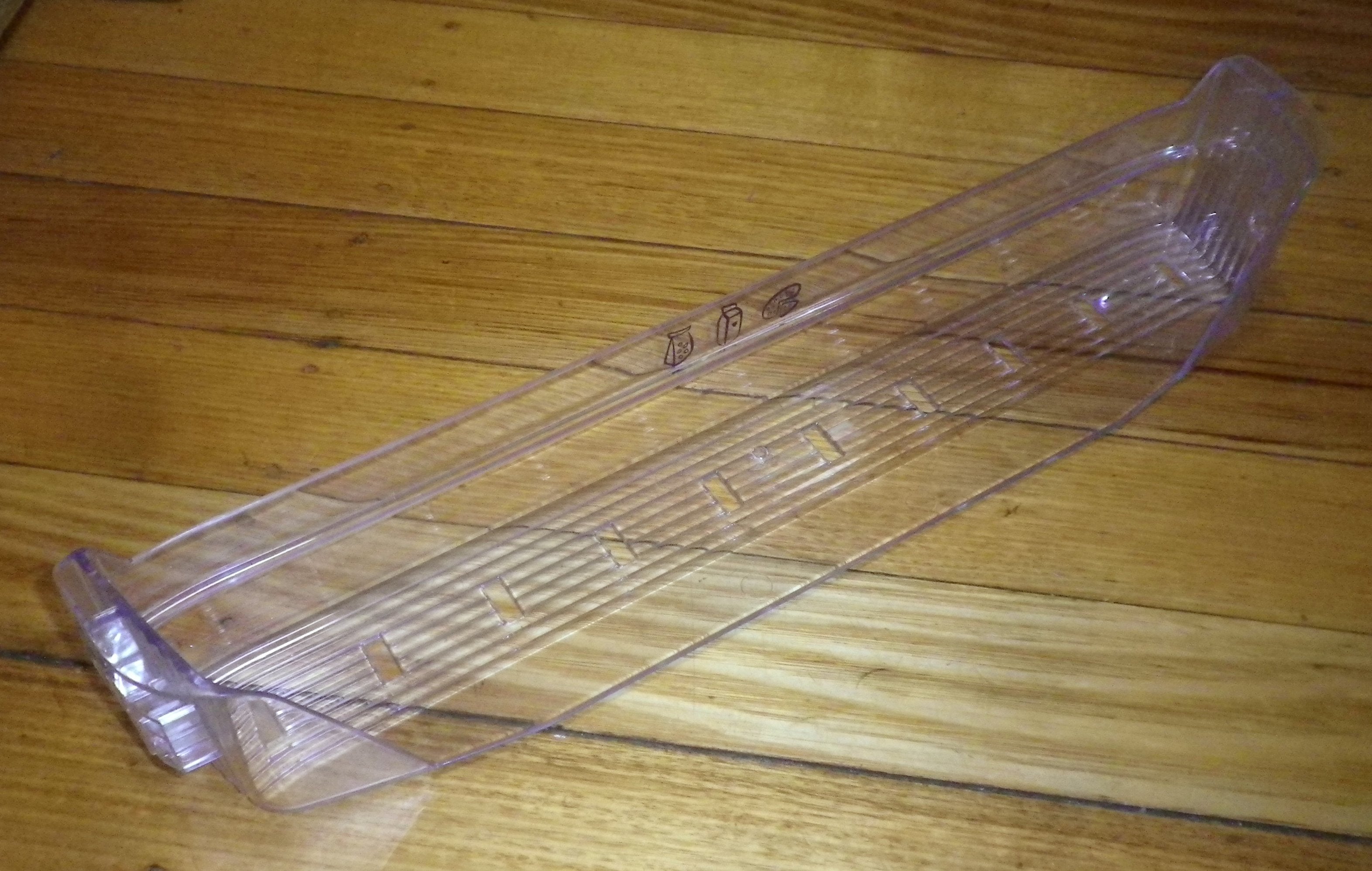 Whirlpool Refrigerator Freezer Door Shelf Replacement - Compatible with WRID41TW, WRID45TS Models - Part # A2240350000