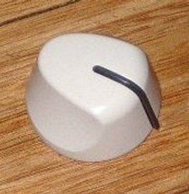 Whirlpool White Stove and Cooktop Hotplate Control Knob - Replacement Part # 481241259125