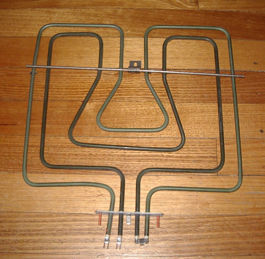 Zanussi and Moffat 600Watt/1650Watt Grill Heating Element - Replacement Part # EU054