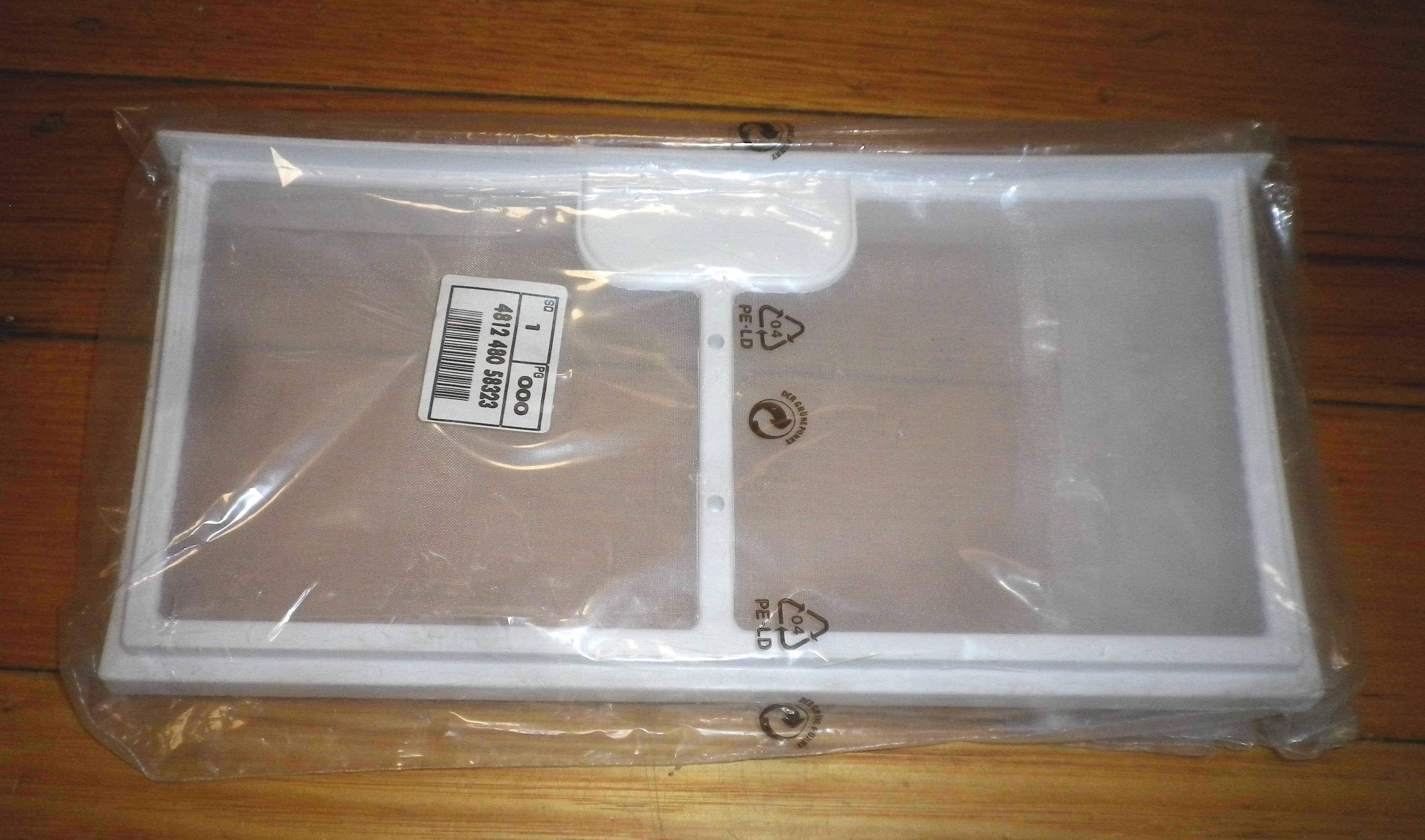 Whirlpool and Indesit Compatible Dryer Mesh Lint Filter - Genuine Part # 481248058323
