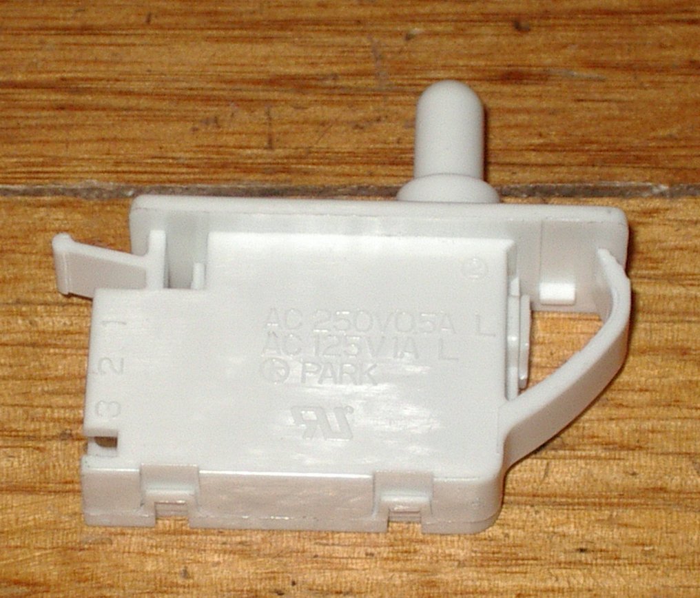 Whirlpool and Samsung Single-Button Fan/Light Switch - Part # DA34-10108K