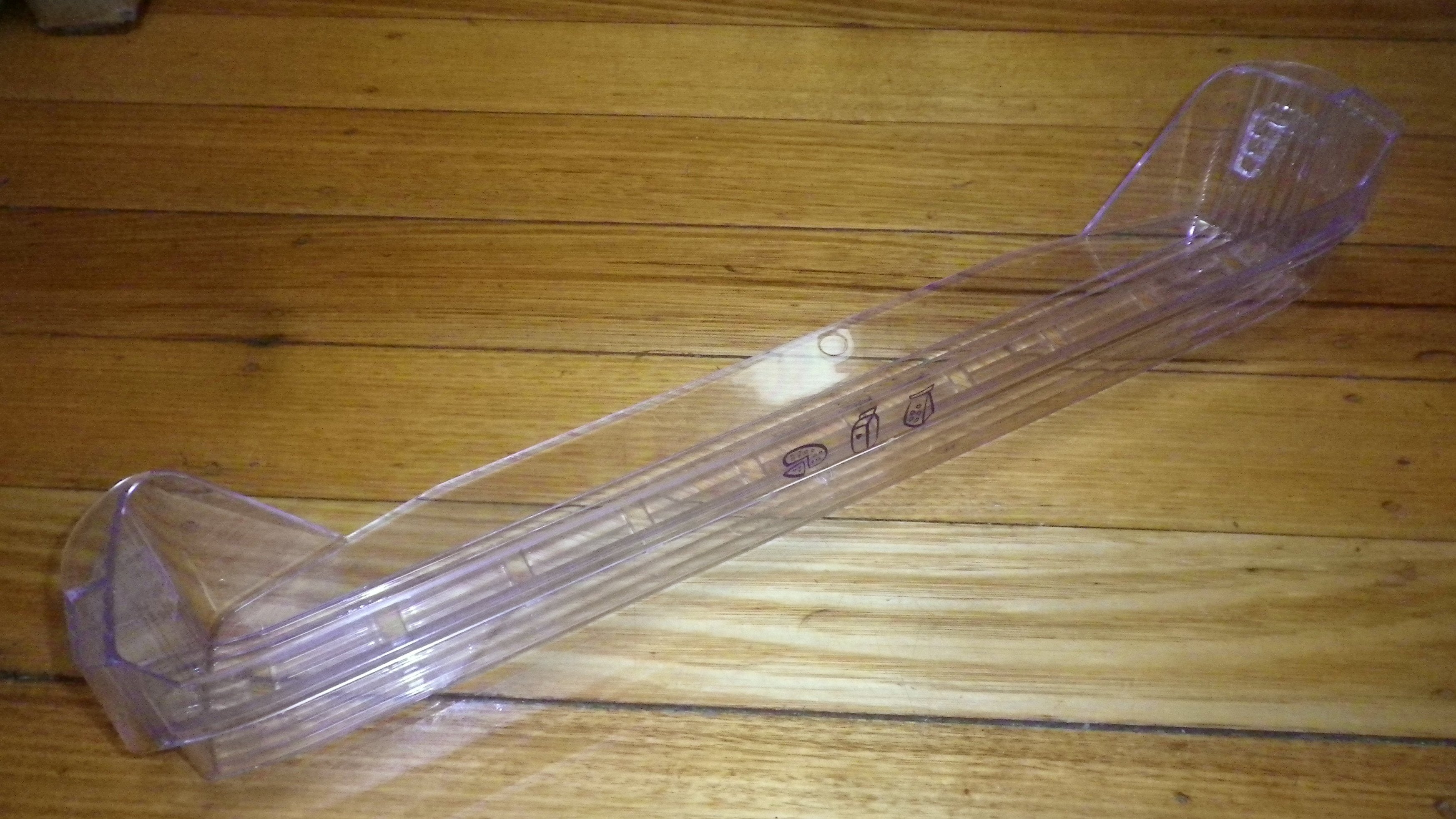 Whirlpool Refrigerator Freezer Door Shelf Replacement - Compatible with WRID41TW, WRID45TS Models - Part # A2240350000