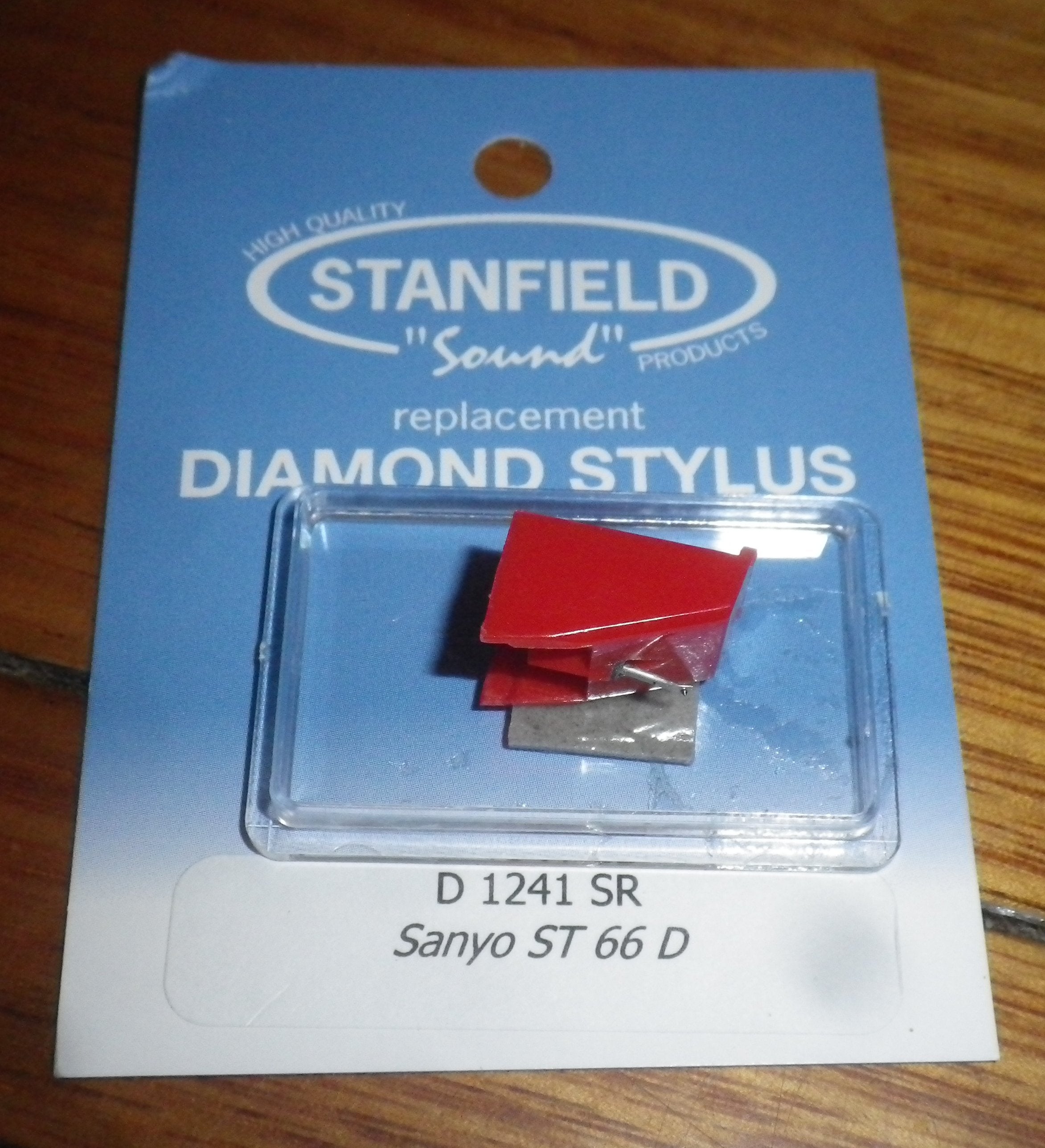Compatible Turntable Stylus for Sanyo ST66D, ST67D - Stanfield D1241SR