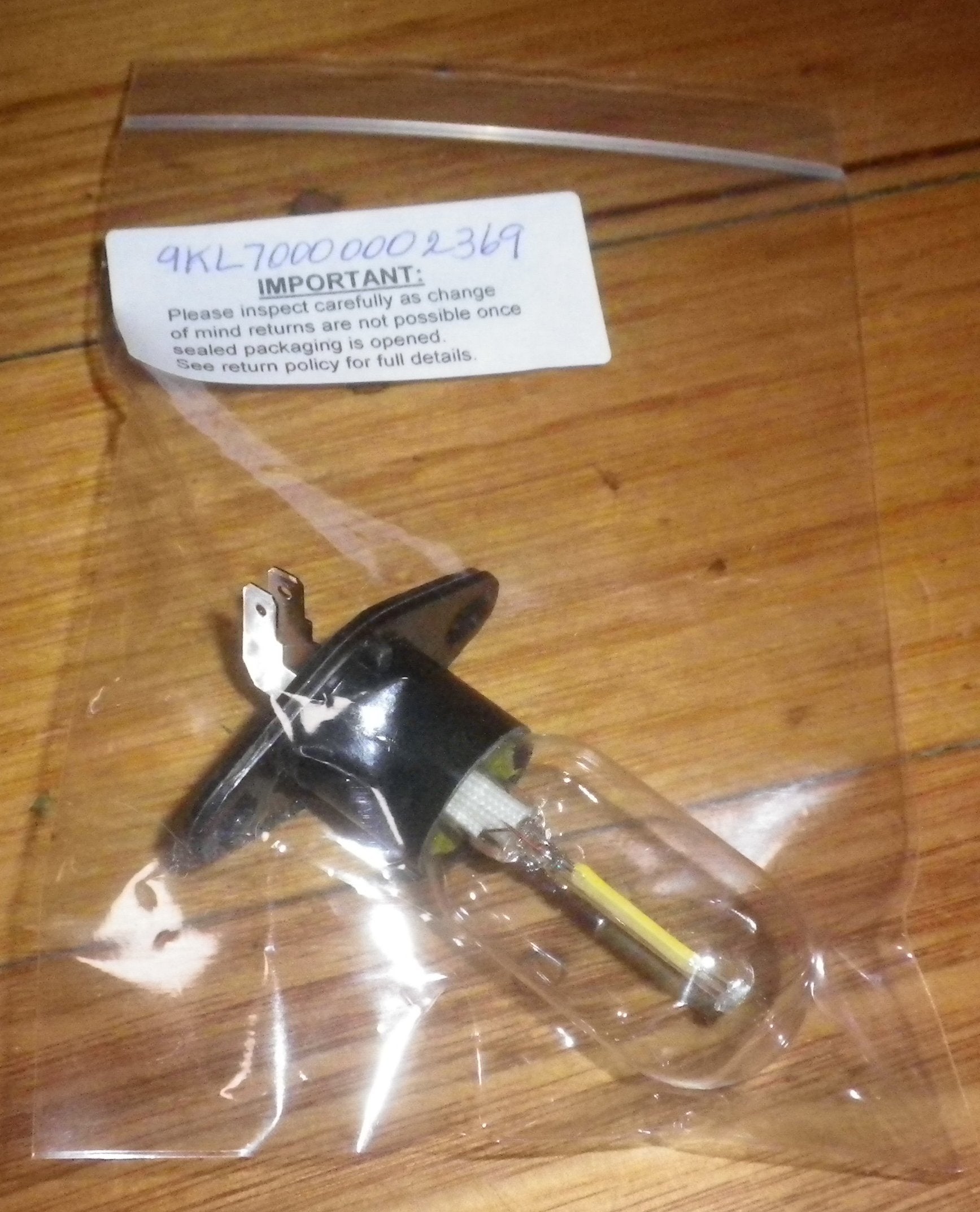 Sharp 240-Volt 1.8-Watt LED Globe for Microwave Ovens with Built-in Base - Genuine Part # 9KL70000002369