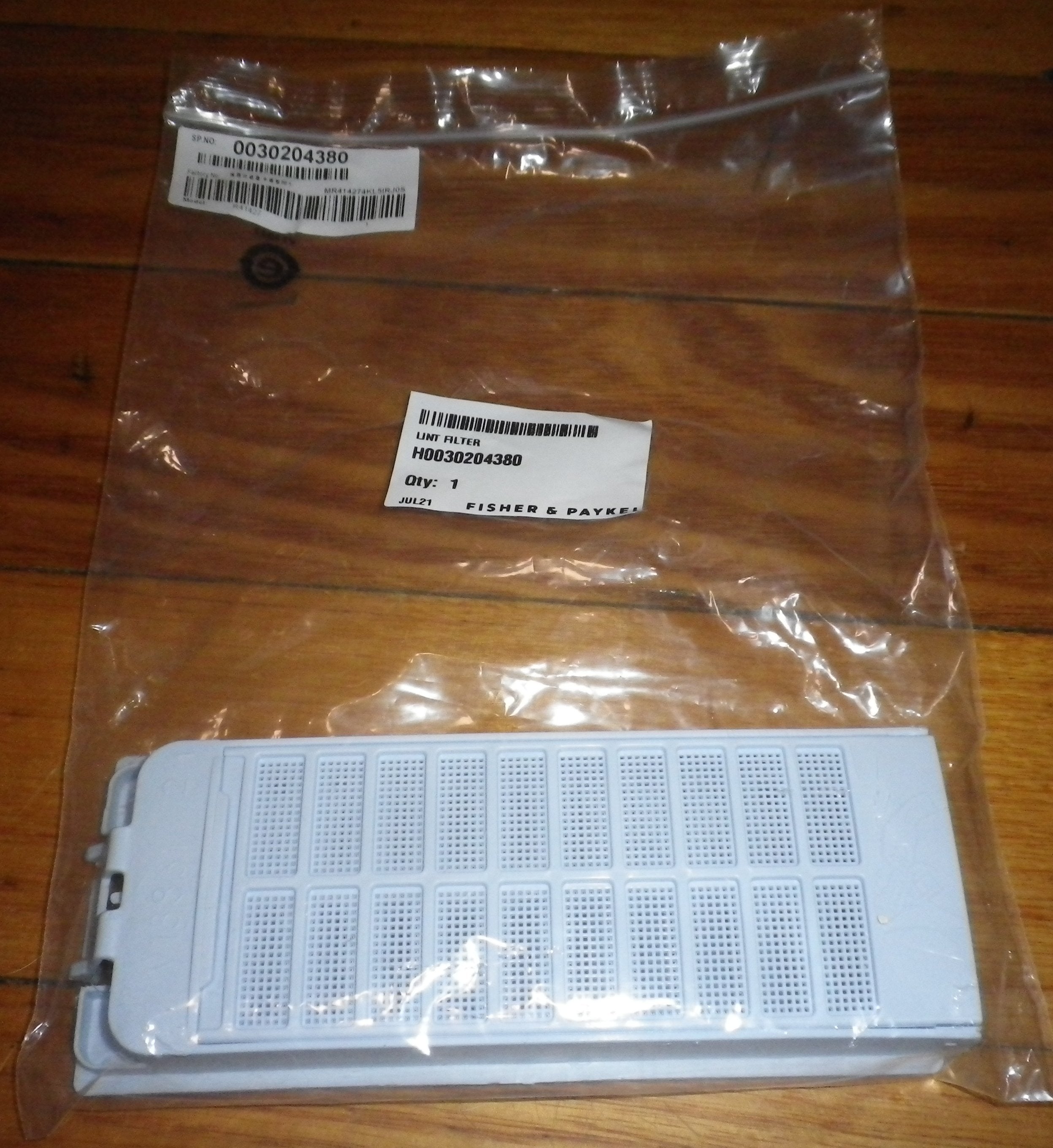 Haier Washing Machine Lint Filter Part # H0030204380 for HWT60, HWMP65, HWT70 Models