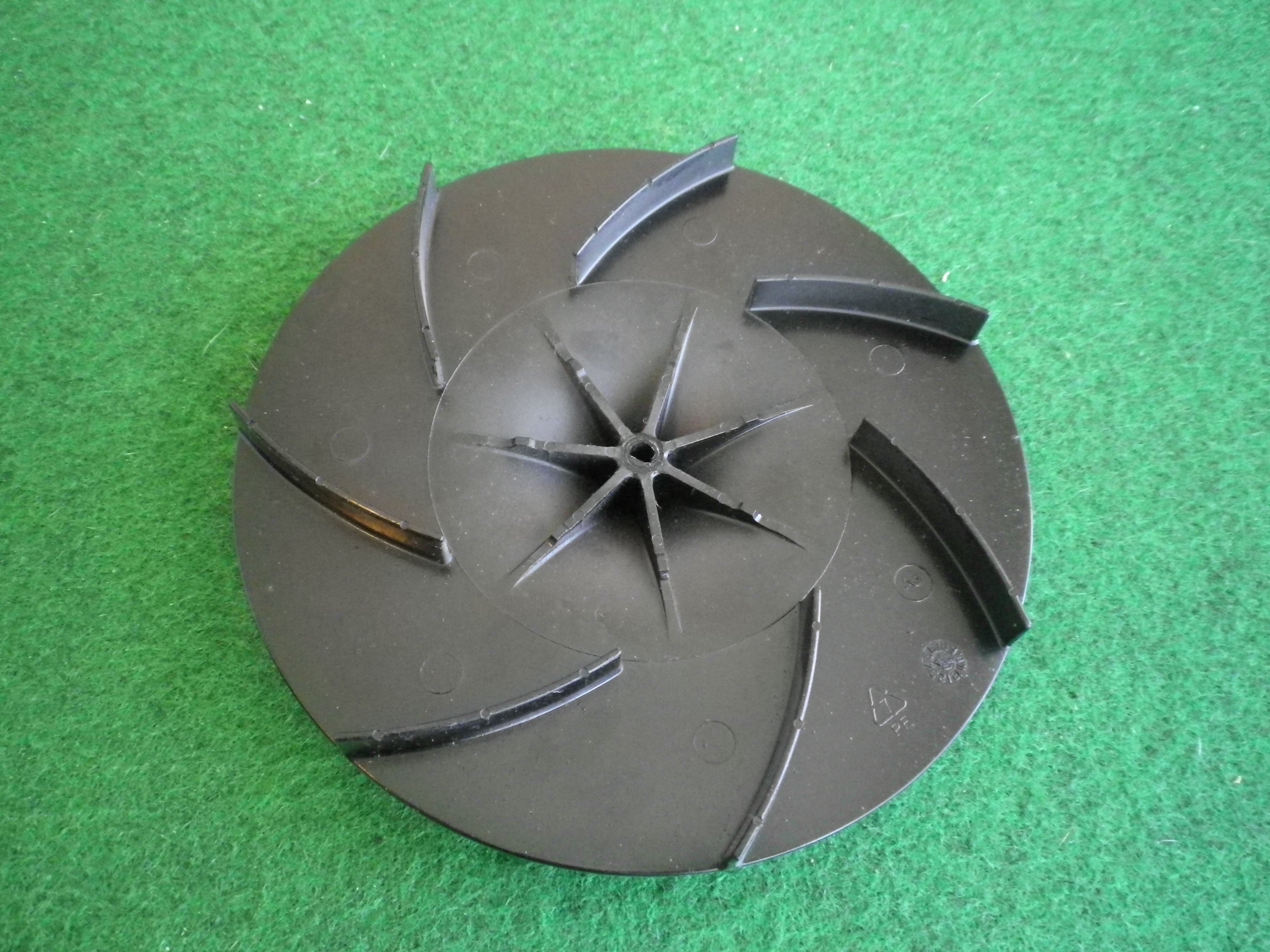 Pre-owned Cooling Fan Blade for Electrolux Ovens EOEE62AS, EOEE63AS - Part Number 0026001041SH