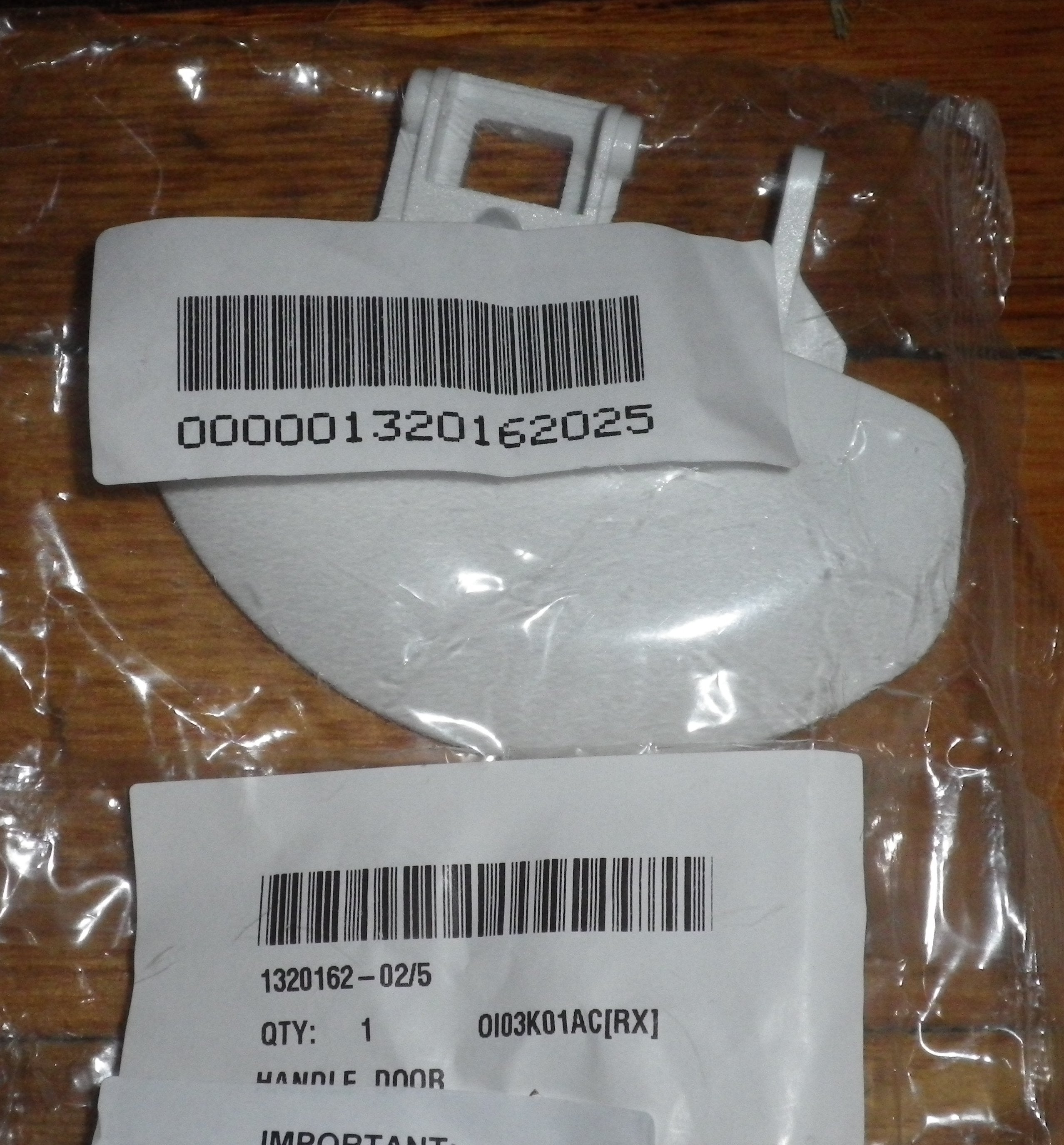 Simpson 45S557E Front - Loading Washing Machine Quality Door Handle Lever - Part #1320162025