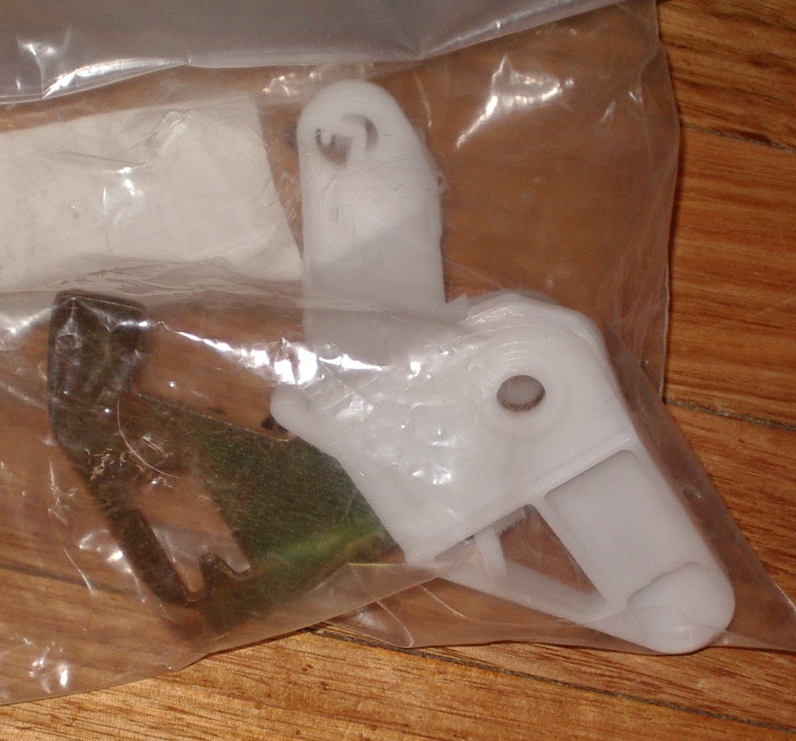 Simpson Top Suspended Gearbox White Brake Lever Assembly with Metal Tongue - Replacement Part # 0185200032 for Large Washing Machines