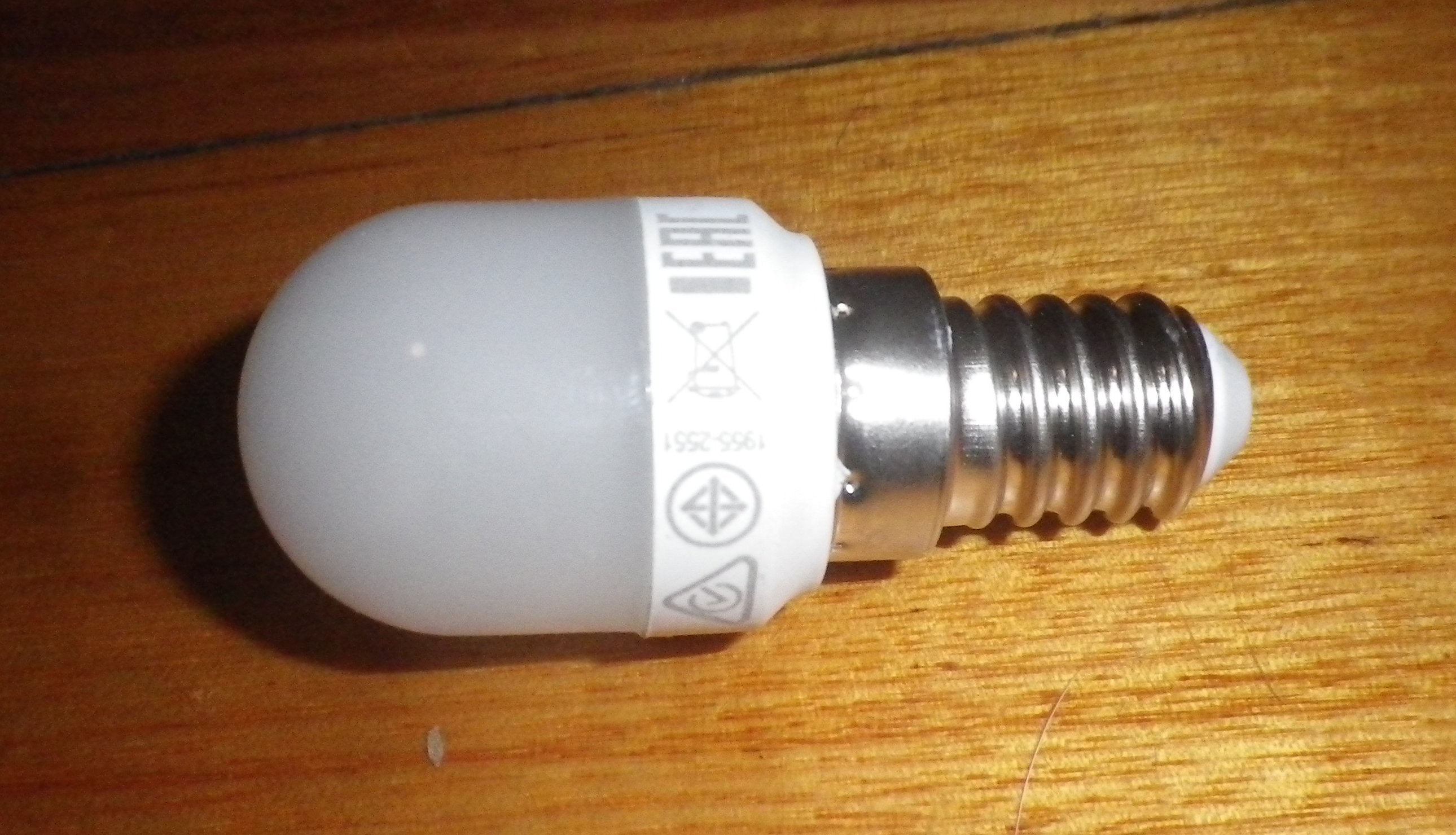 Philips 1.7W SES Miniature Warm White LED Fridge Globe - Part # 327580