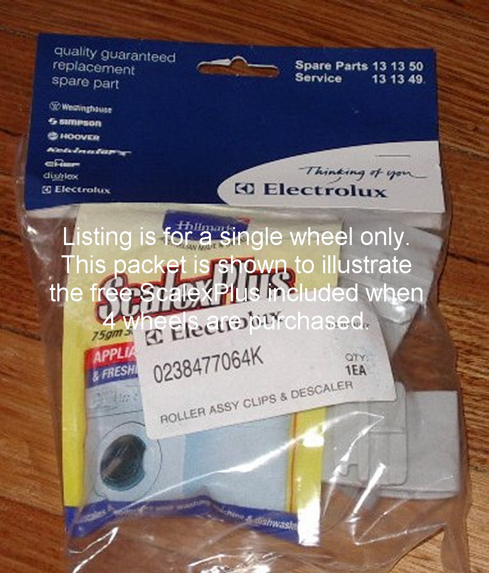 Genuine Simpson, Westinghouse 4-Pack Upper Dishwasher Basket Wheels - Part # 4055983029