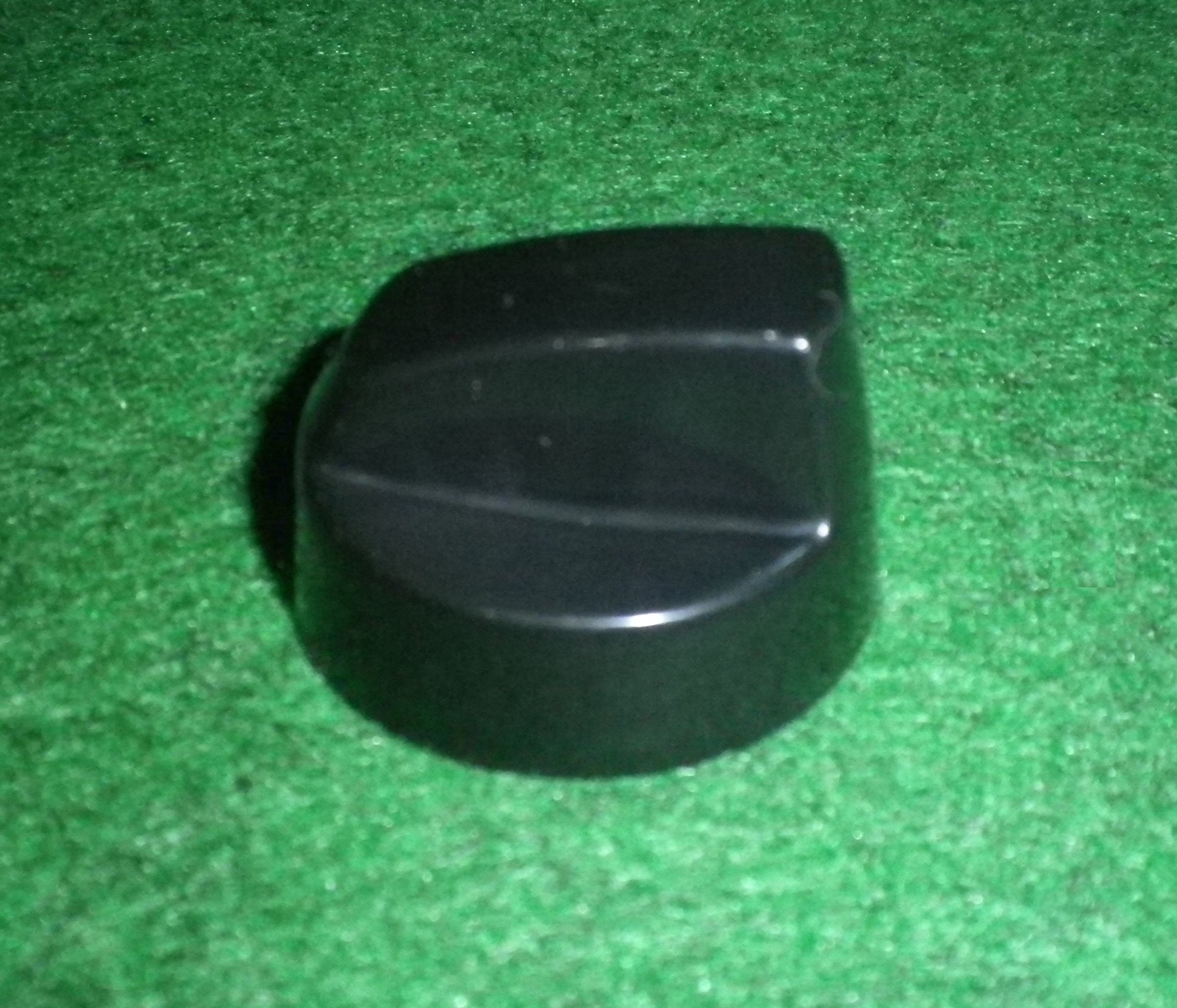 Versatile Universal Black Control Knob for Gas or Electric Stoves - Replacement Part No. OVK058B, Similar to Qualtex KNB35
