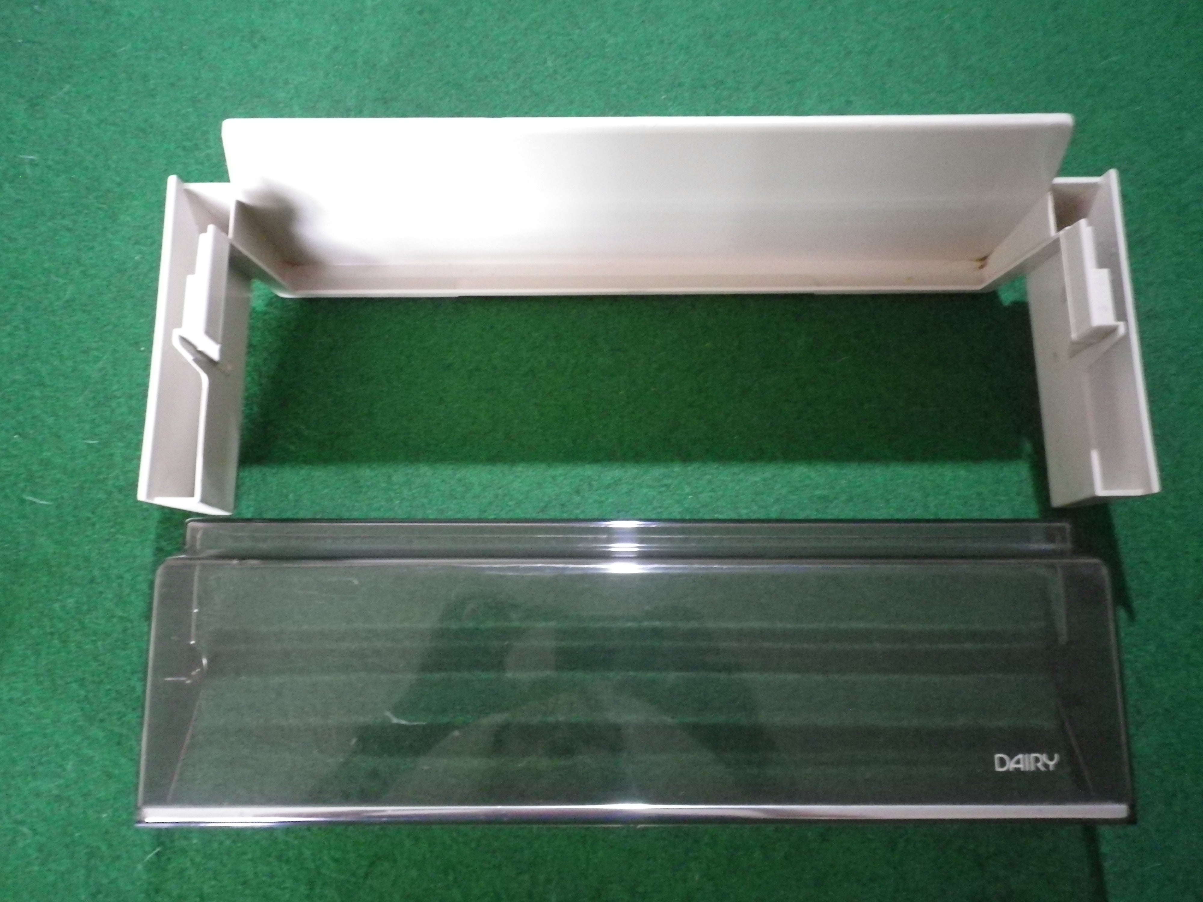 Pre-owned Westinghouse RS651F Side-by-Side Fridge Dairy Door & Lid - Part # 1407601SH