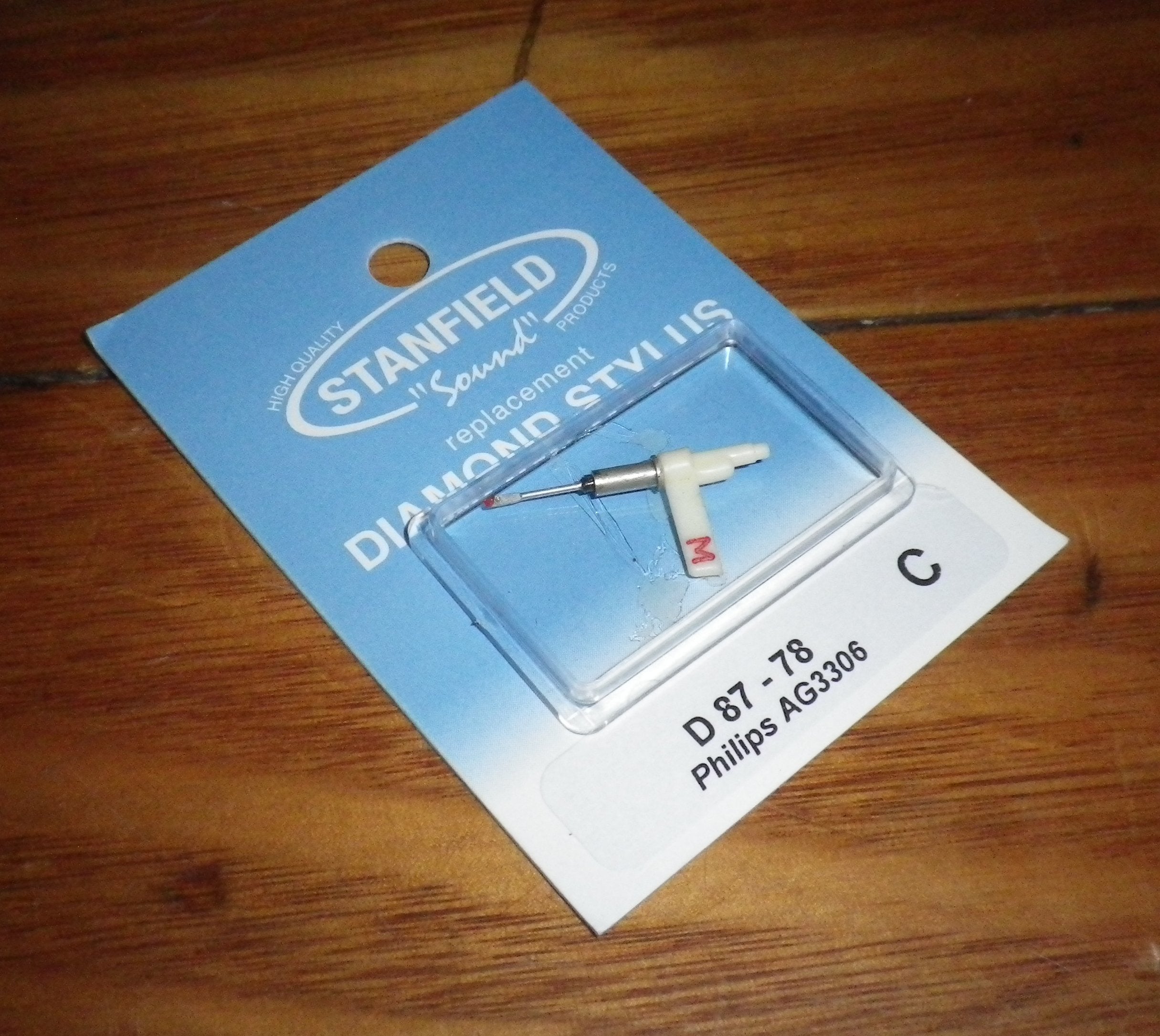 High - Quality Compatible Turntable Stylus for Philips AG3306 - Part Number D87SR/78