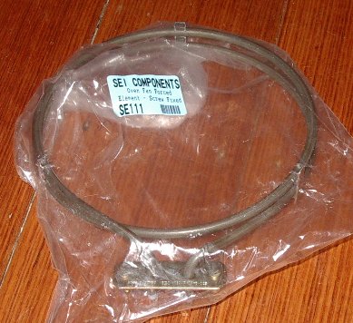 2200-Watt Fan Forced Oven Heating Element - Smeg & Omega Compatible Part # SE111