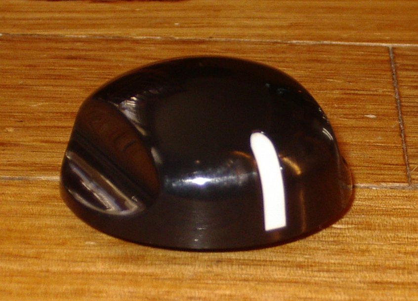 Westinghouse Black Control Knob for Gas & Electric Stoves - Part # 0019007849