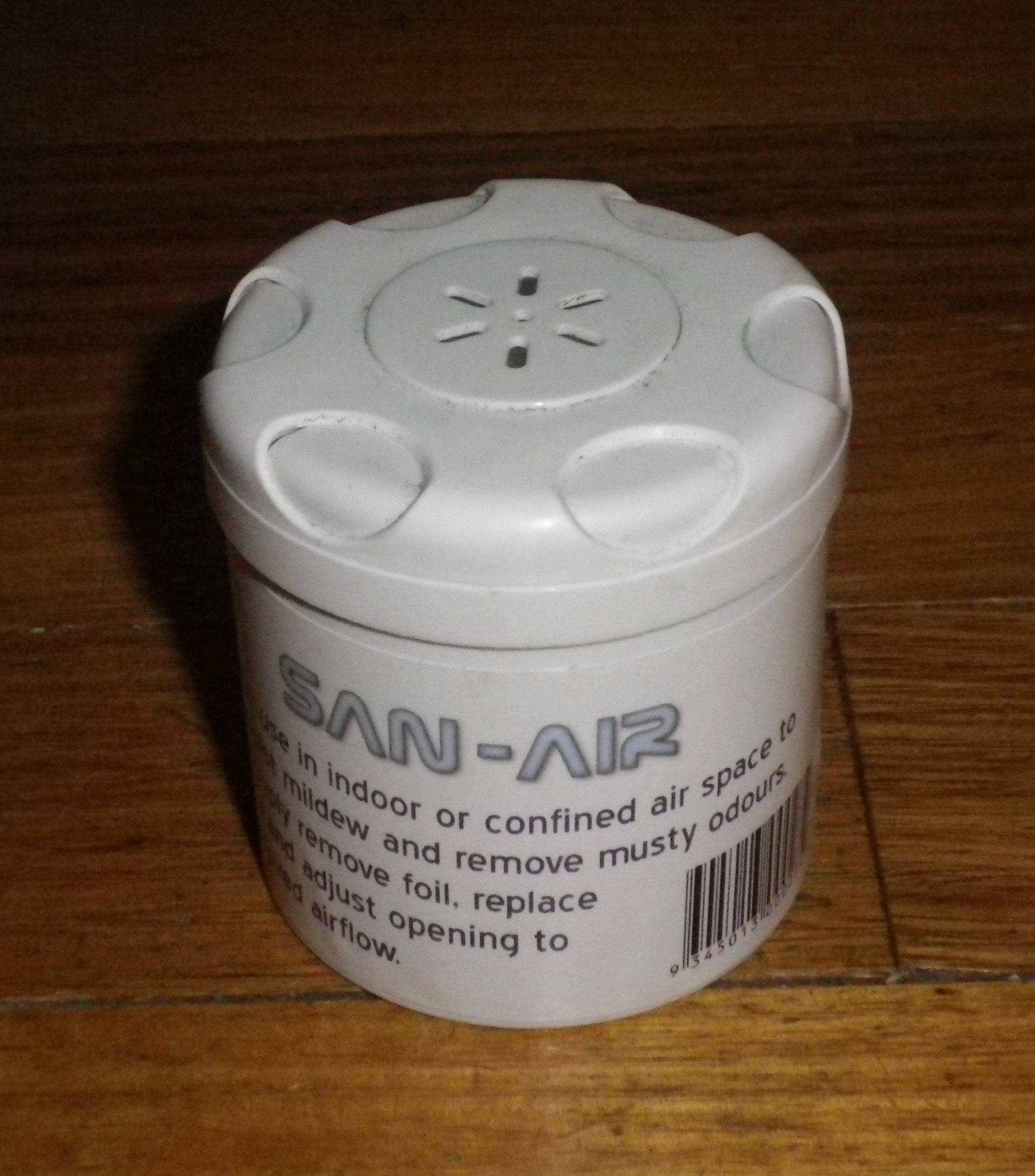 San-Air 75gm Personal and Room Air Sanitizer Jar - Product Part Number CL050