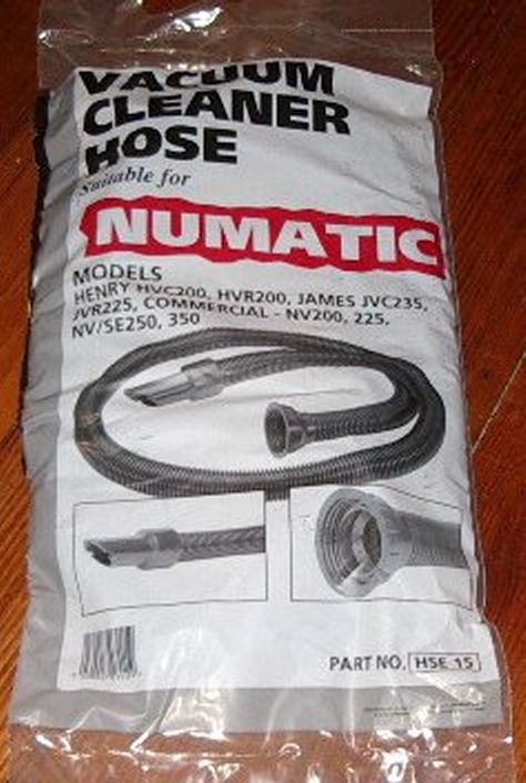 Numatic 1.75m Crushproof Complete Vacuum Cleaner Hose - Part VH015