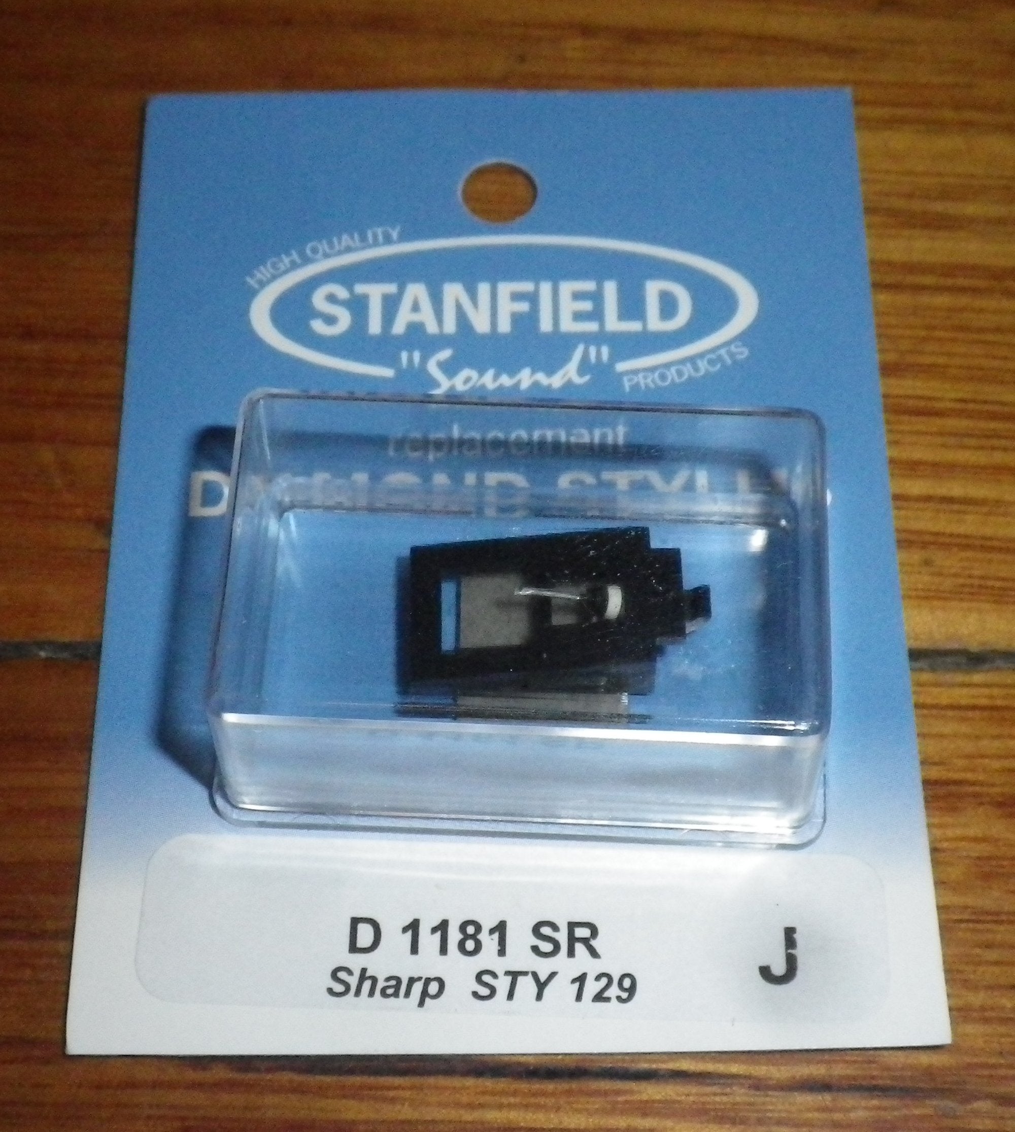 High - Quality Compatible Turntable Stylus for Sharp STY129, STY133 - Stanfield D1181SR Replacement Stylus