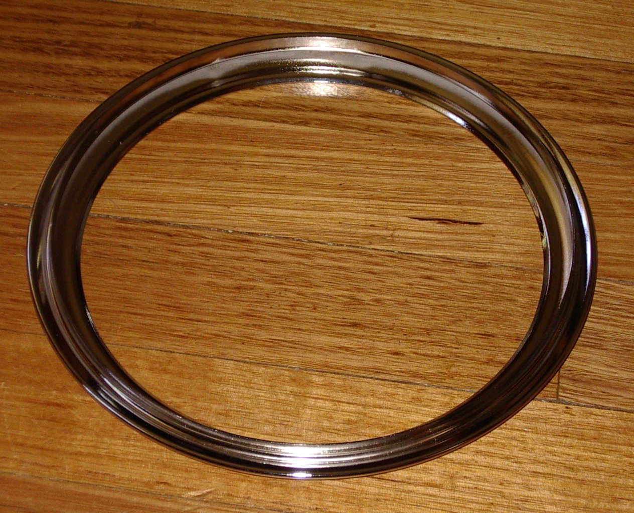 180mm Chrome Trim Ring for Glass Top Stove - Stove Accessory Part No. SE134
