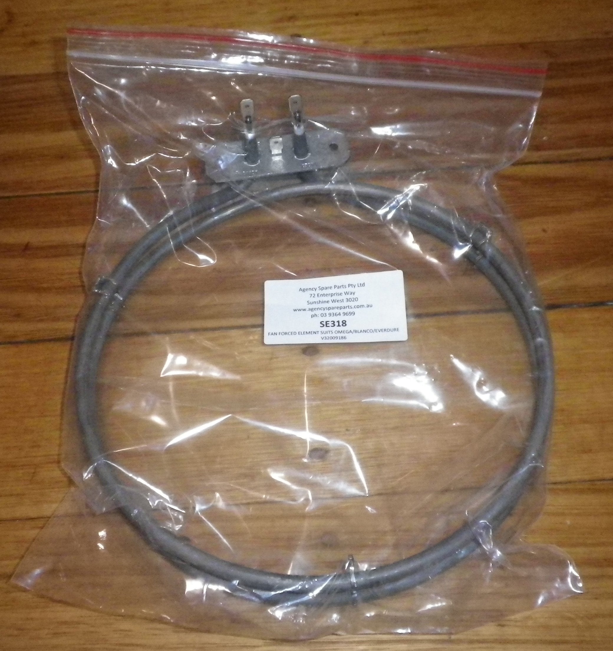 2000-Watt Fan Forced Oven Element - Part SE318 for Omega, Blanco, Everdure