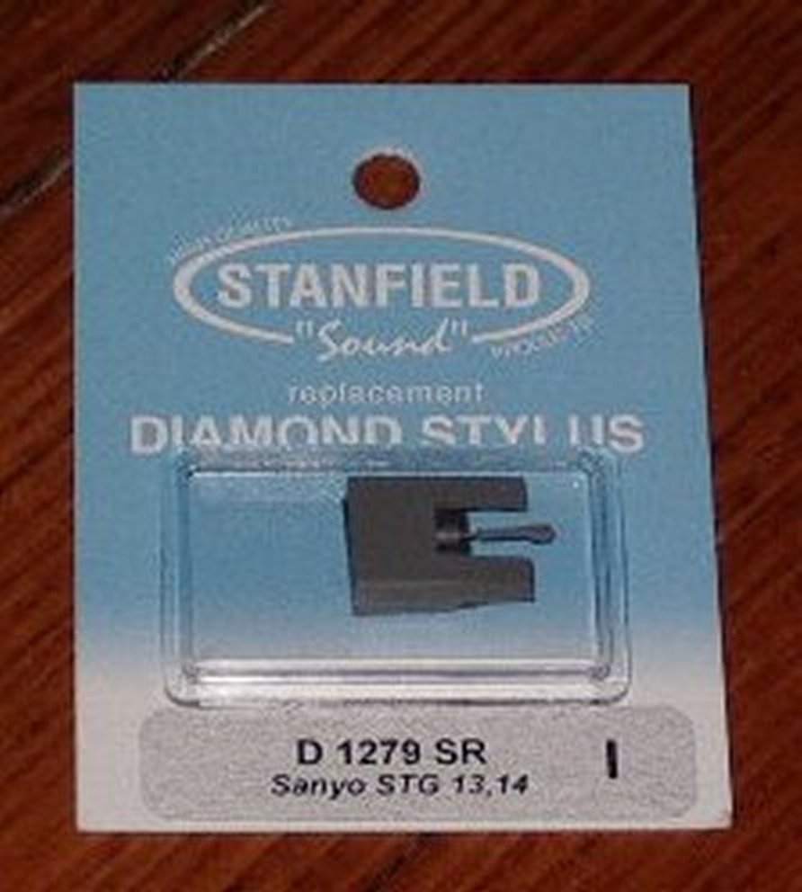 Sanyo STG13 & STG14 Compatible Turntable Stylus - Stanfield D1279SR