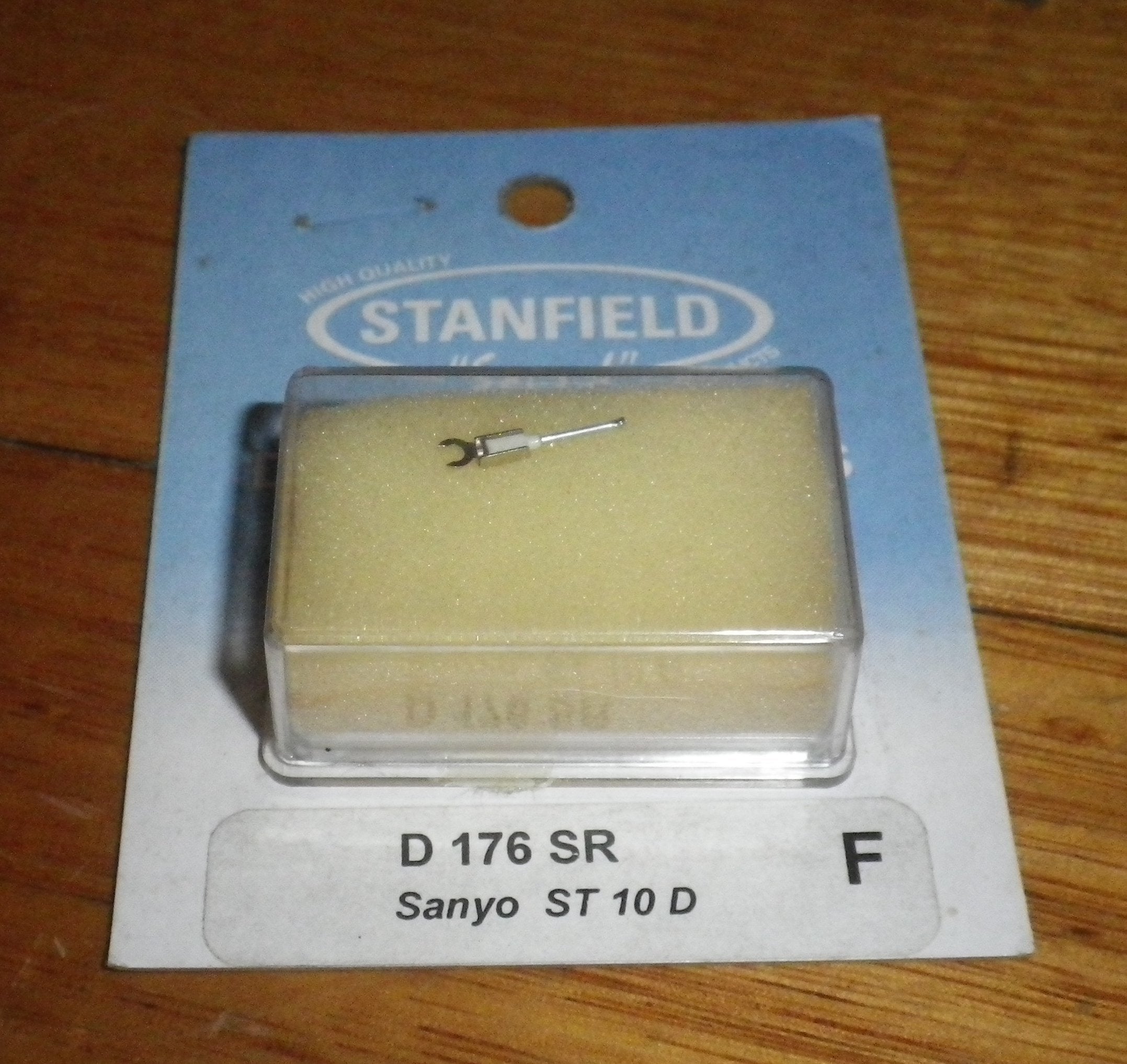High - Quality Compatible Turntable Stylus for Sanyo ST10D - Stanfield Part # D176SR (Similar to Goldring D176 and Soundring D724)