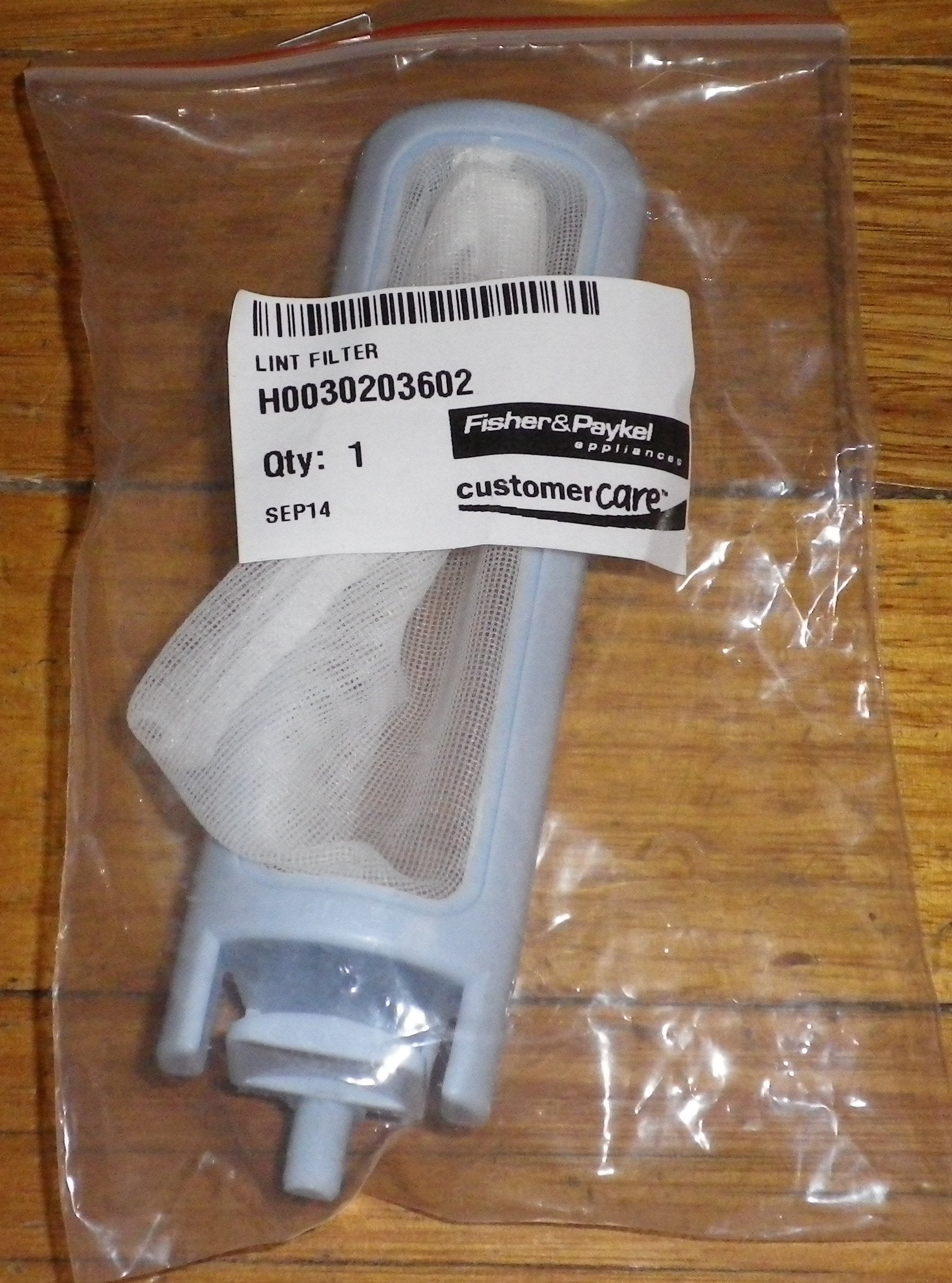 Haier, Fisher & Paykel Twin Tub Washer Lint Filter - Part # H0030203602