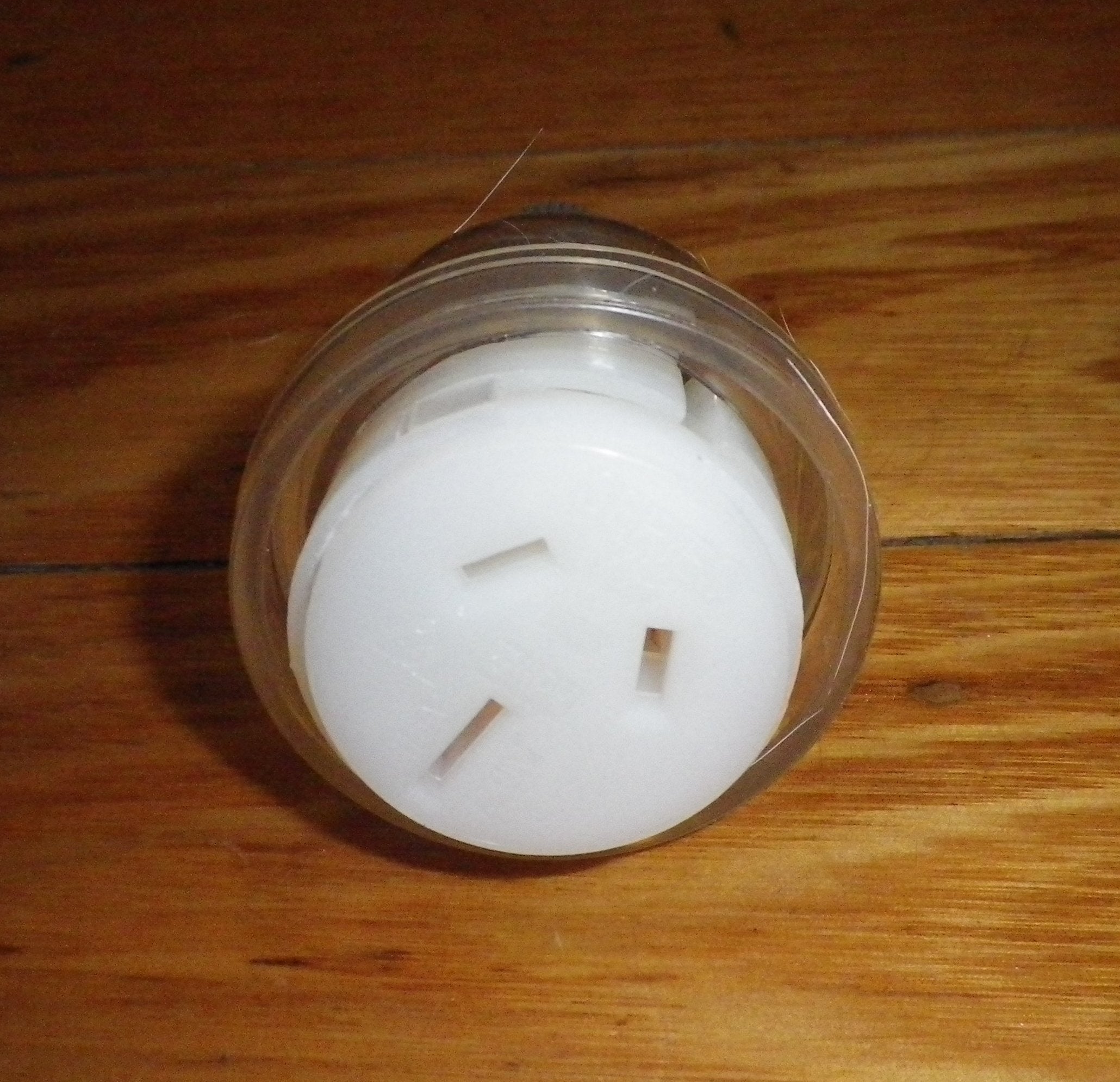 HPM Clear 15A 240V 3-Pin High-Quality Mains Cord Socket CD7P15CL