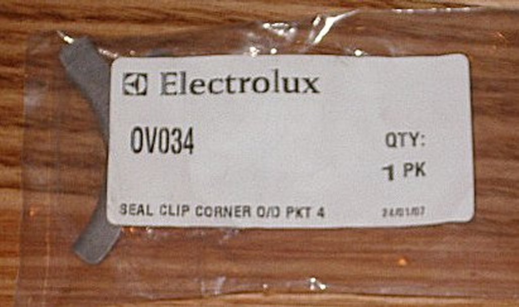 High - Quality Oven Door Seal Corner Clip (Part # OV034) for Simpson, Chef Brand Stoves