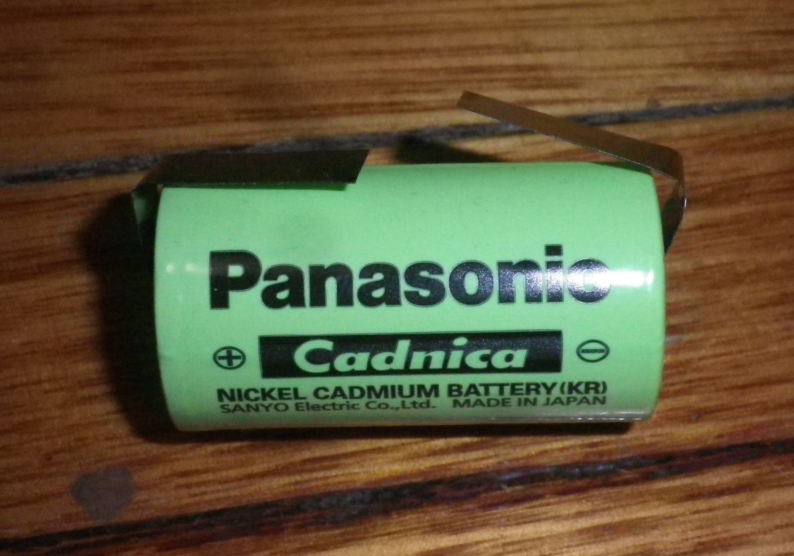 1800mAh Nickel Cadmium Sub - C Tagged Rechargeable Battery - CAD271