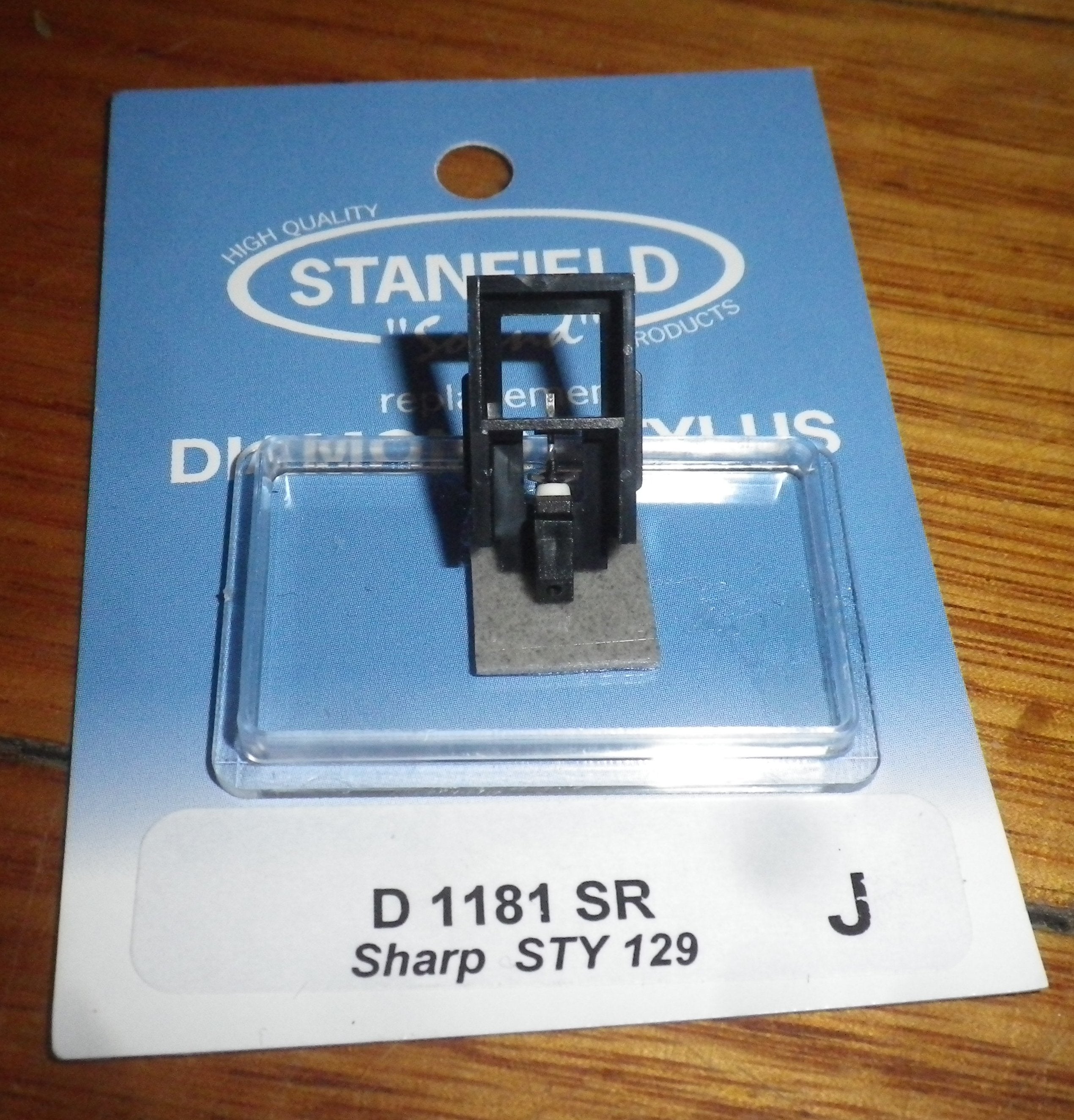 High - Quality Compatible Turntable Stylus for Sharp STY129, STY133 - Stanfield D1181SR Replacement Stylus