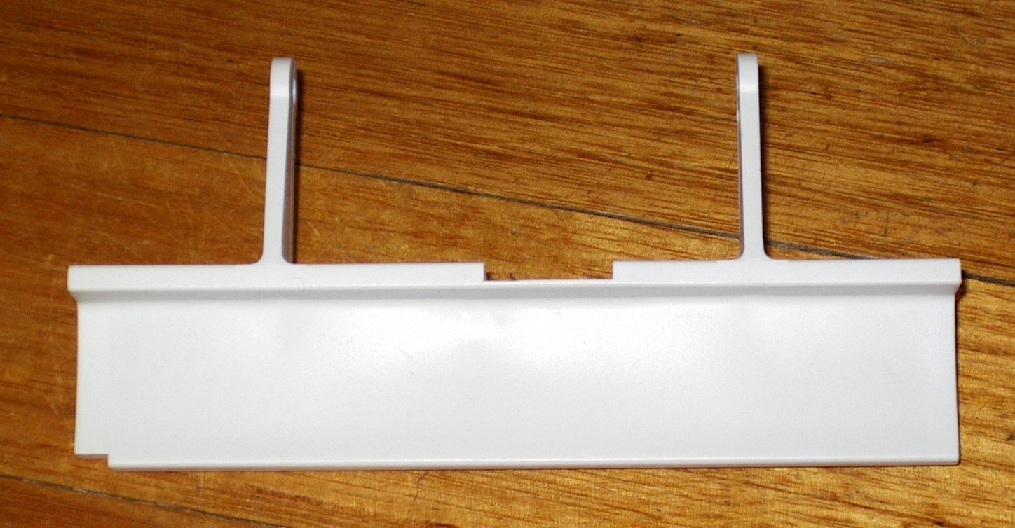 White Plastic Simpson Contessa Dishwasher Door Handle - Part #0030477070