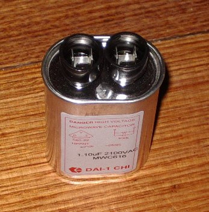Daichi Non-Genuine 1.1uF 2100V High Voltage Microwave Capacitor for Sanyo