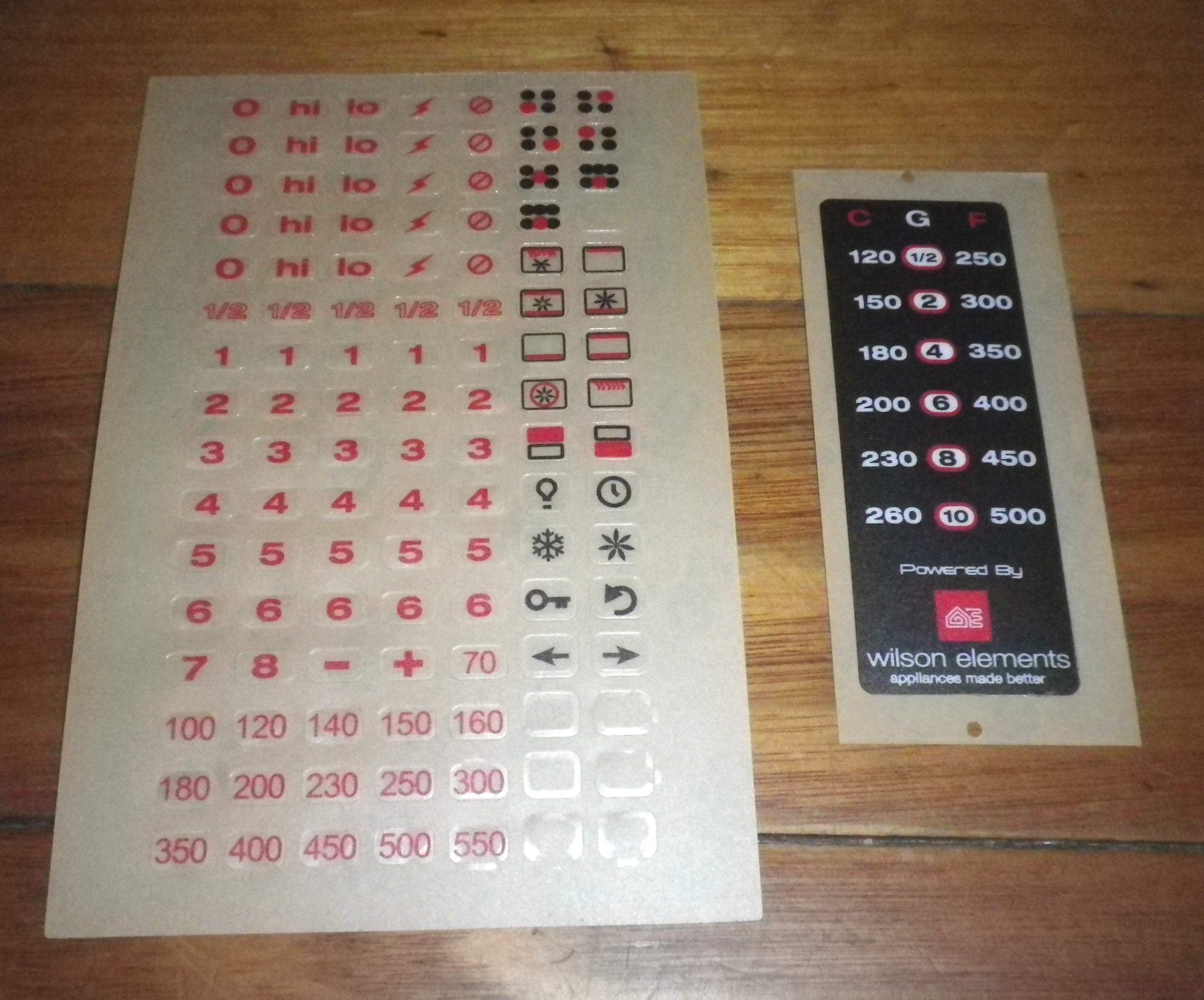 Universal Black 35mm Stove Control Knob Kit (Pack of 4) - Part No. UK-35B4