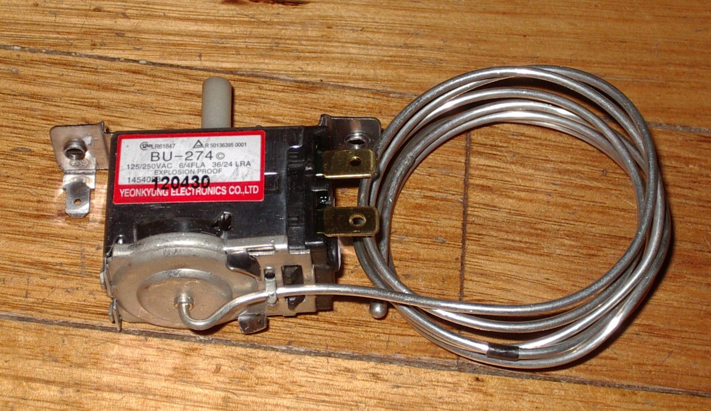 Westinghouse Asian Chest Freezer High - Quality Thermostat - Part # 1454083, BU - 274