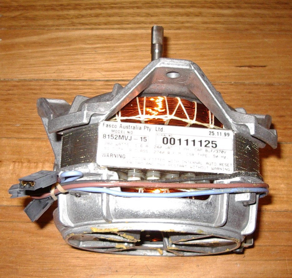 Simpson Cascade and Early Simpson Silencio Compatible Westinghouse Motor Kit # 0214477002 for Dishwasher Wash Pump Motor Assembly and Pump Impellor
