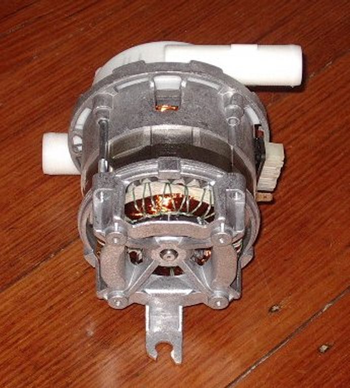 Vulcan Dishlex Global - Hanning Wash Pump Motor Assembly Part #0214400025