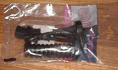 1 - metre Black IEC Curly Cord for Kettle Appliances - Part # 9003 - B