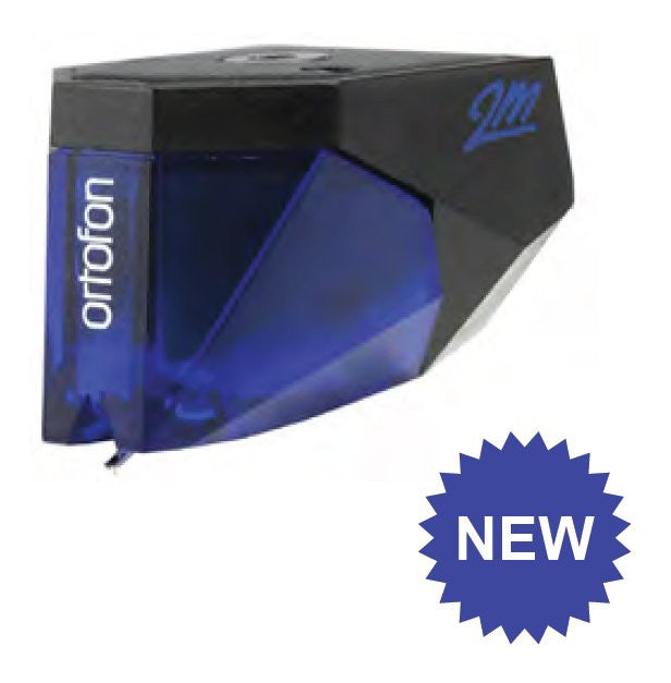 Ortofon High - Performance Magnetic Cartridge Featuring an Elliptical Stylus - Model Part # 2M - BLUE