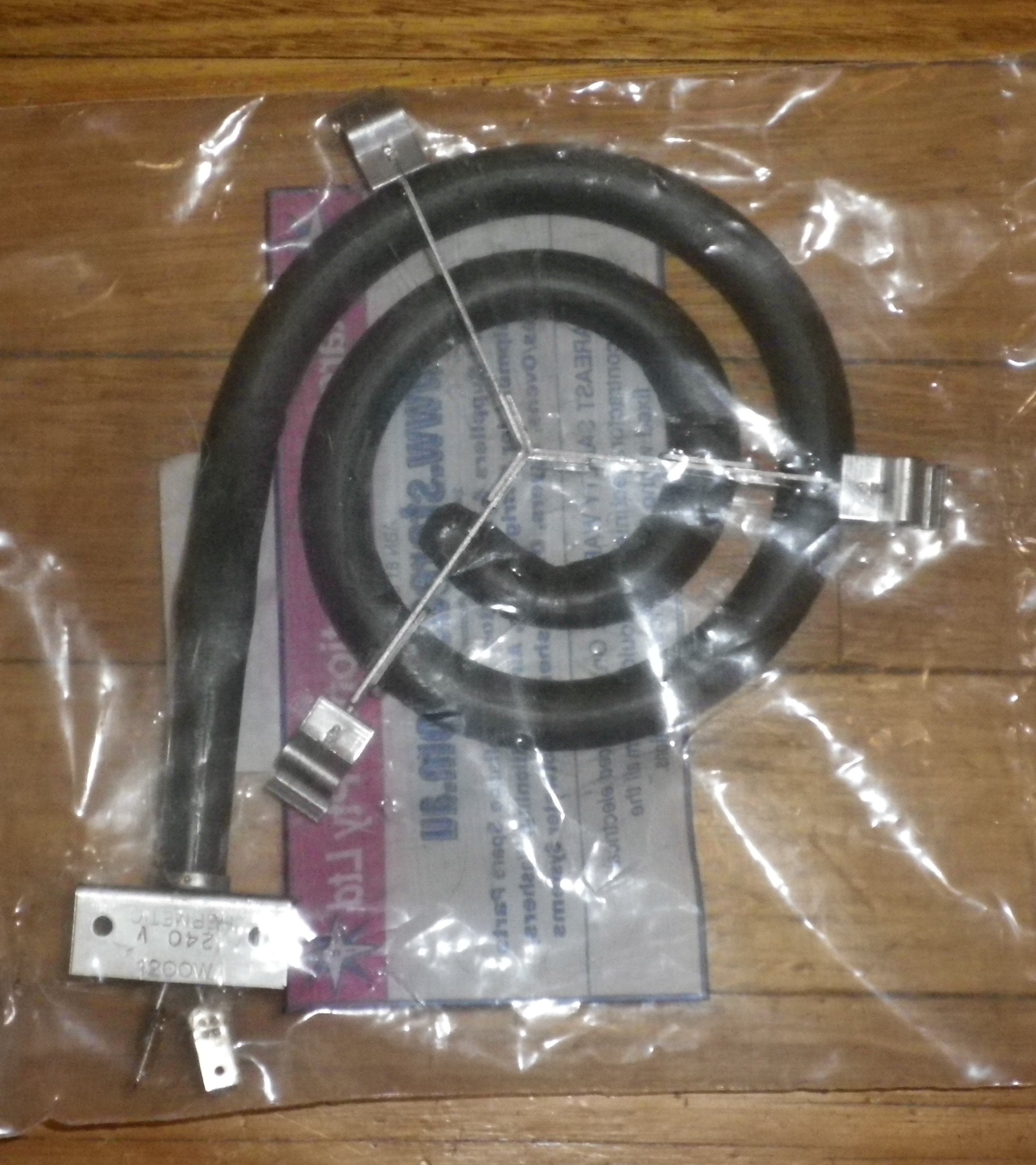 Westinghouse 1200W 145mm Wire-in Hotplate - Part No. 9726SE