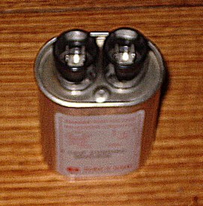 Sharp High Voltage Microwave Oven Capacitor - 1.13 Microfarad, 2100 Volts - Part Number MWC628