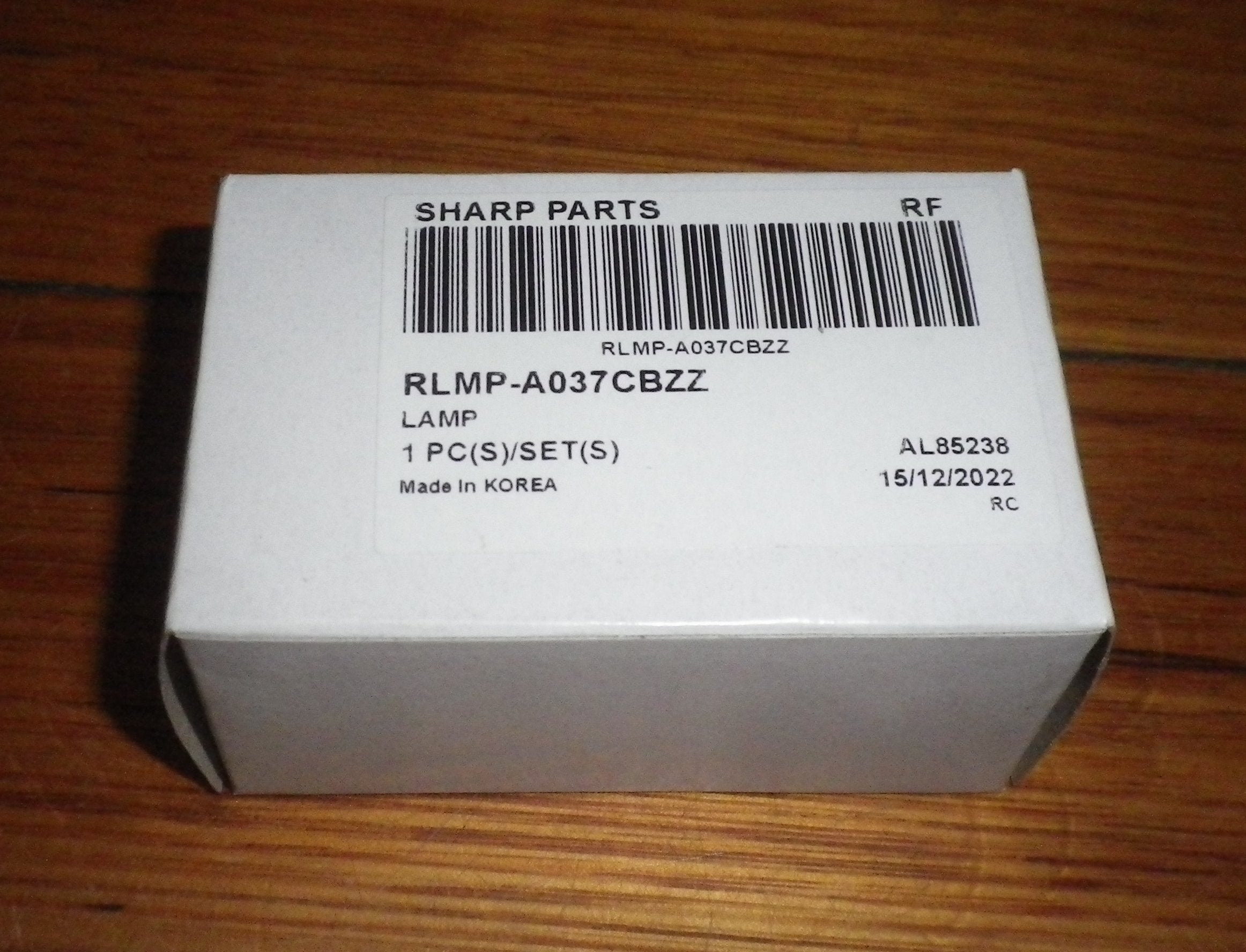 Sharp Refrigerator Interior LED Globe - 240 Volt, 15 Watt, with Built - in Base for Mounting - Part # RLMP - A037CBZZ
