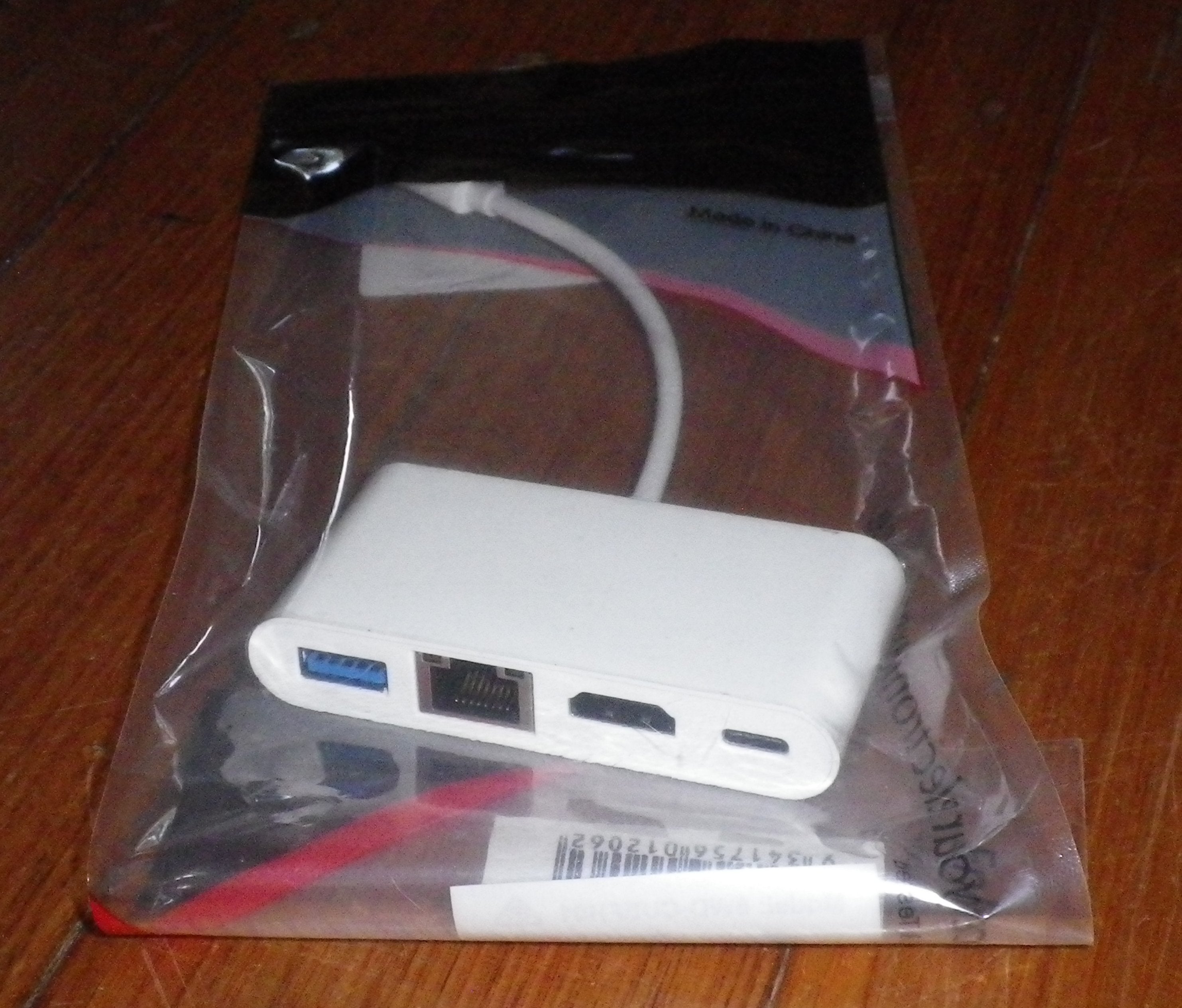 High-Quality USB 3.1 Type C Multiport Adapter for Data Transmission - Connect to HDMI, Ethernet, and USB 3 Devices - Part # CA3109